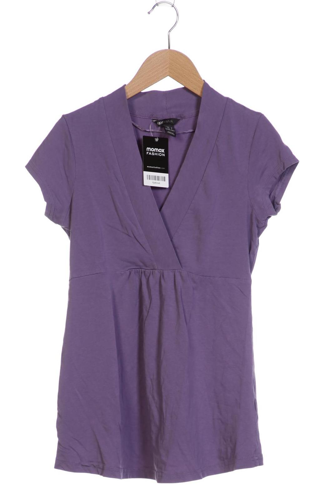 

H&M Mama Damen T-Shirt, flieder, Gr. 36