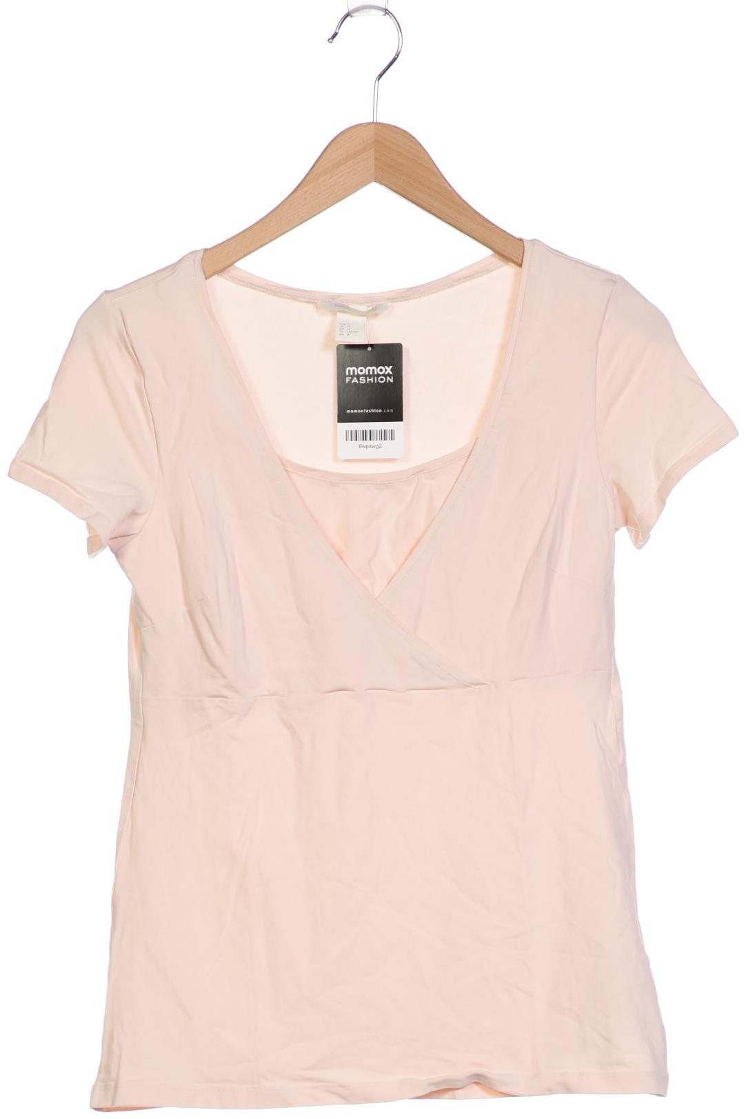 

H&M Mama Damen T-Shirt, cremeweiß, Gr. 38