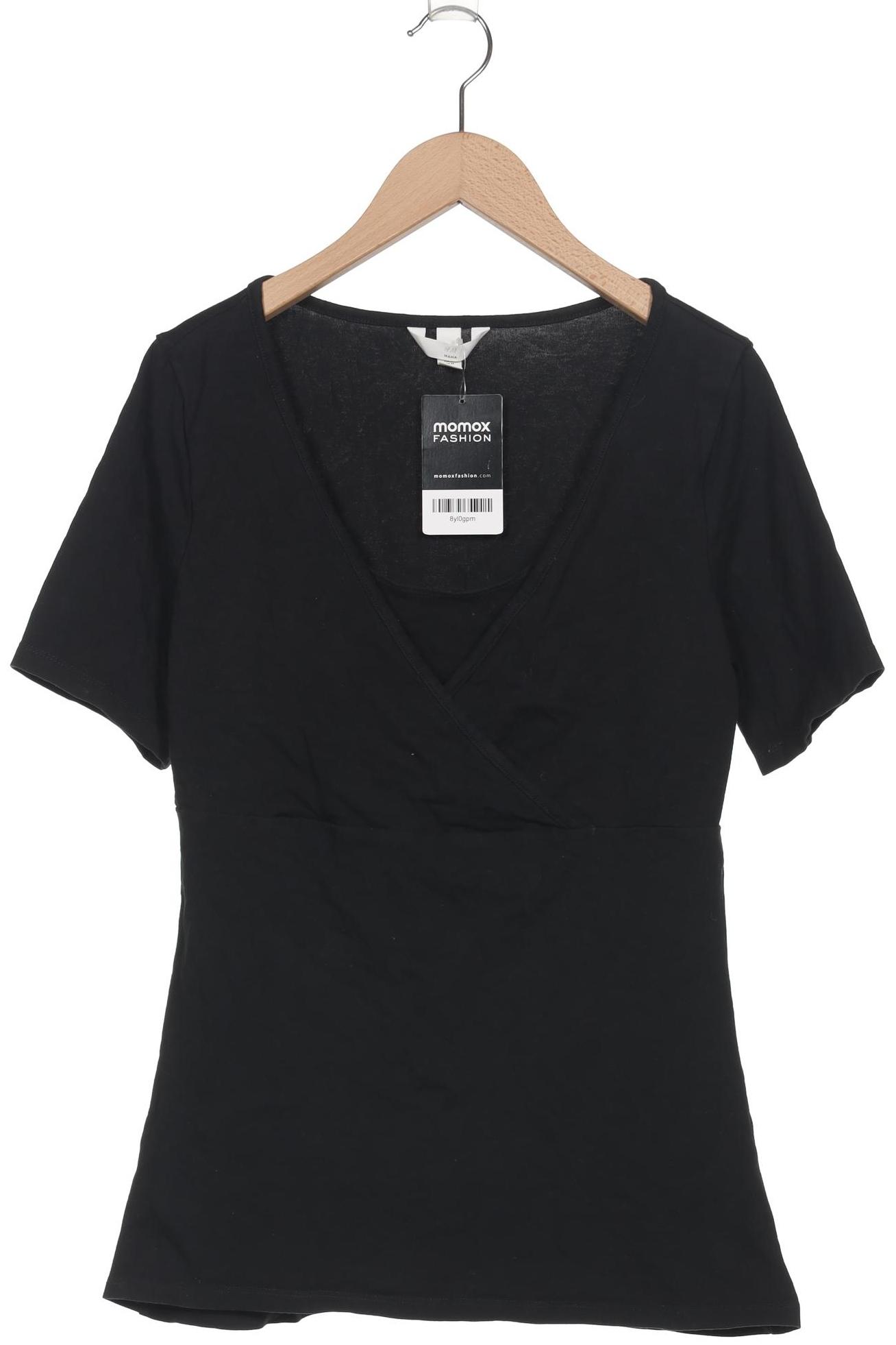 

H&M Mama Damen T-Shirt, schwarz, Gr. 38