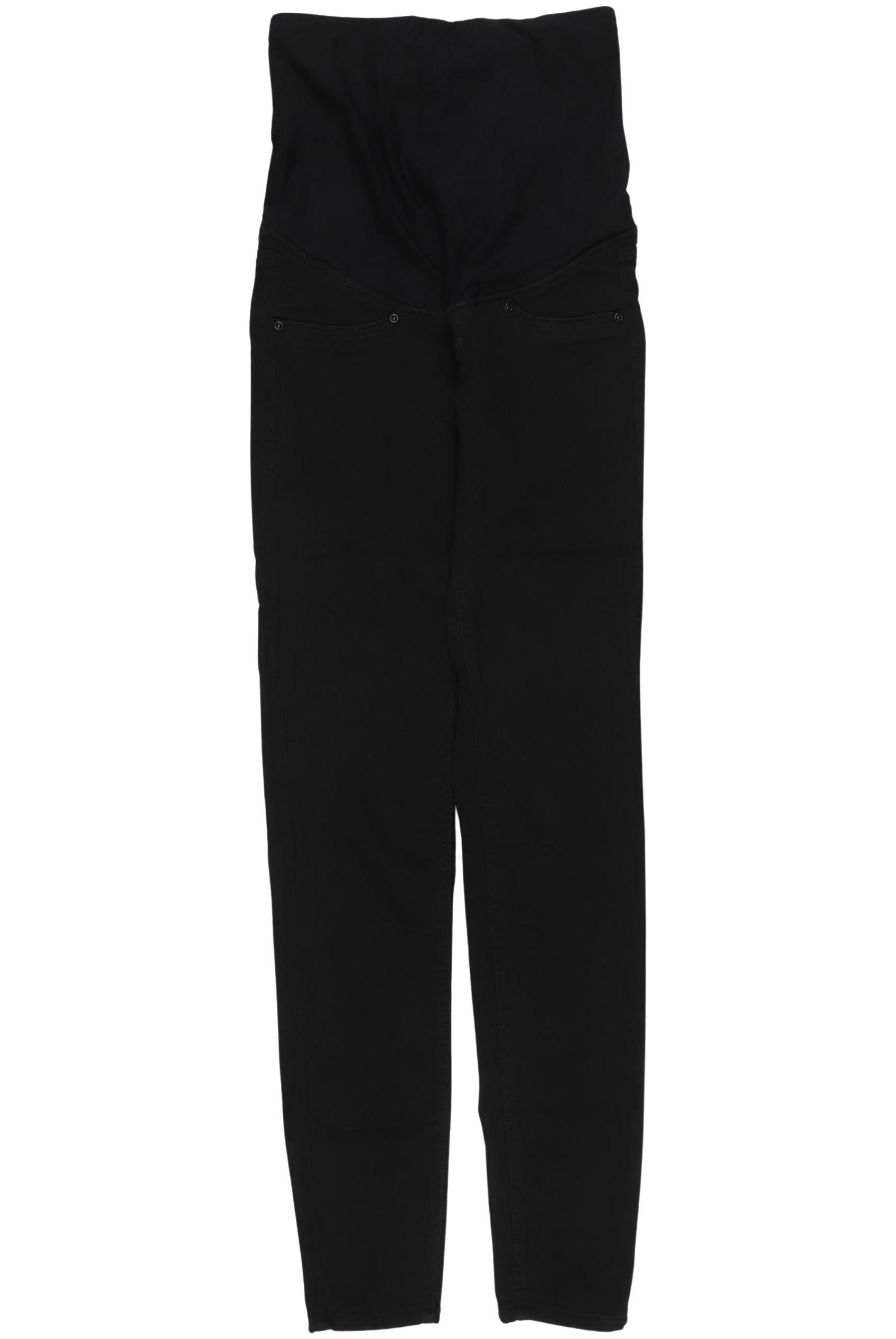 

H&M Mama Damen Jeans, schwarz, Gr. 0