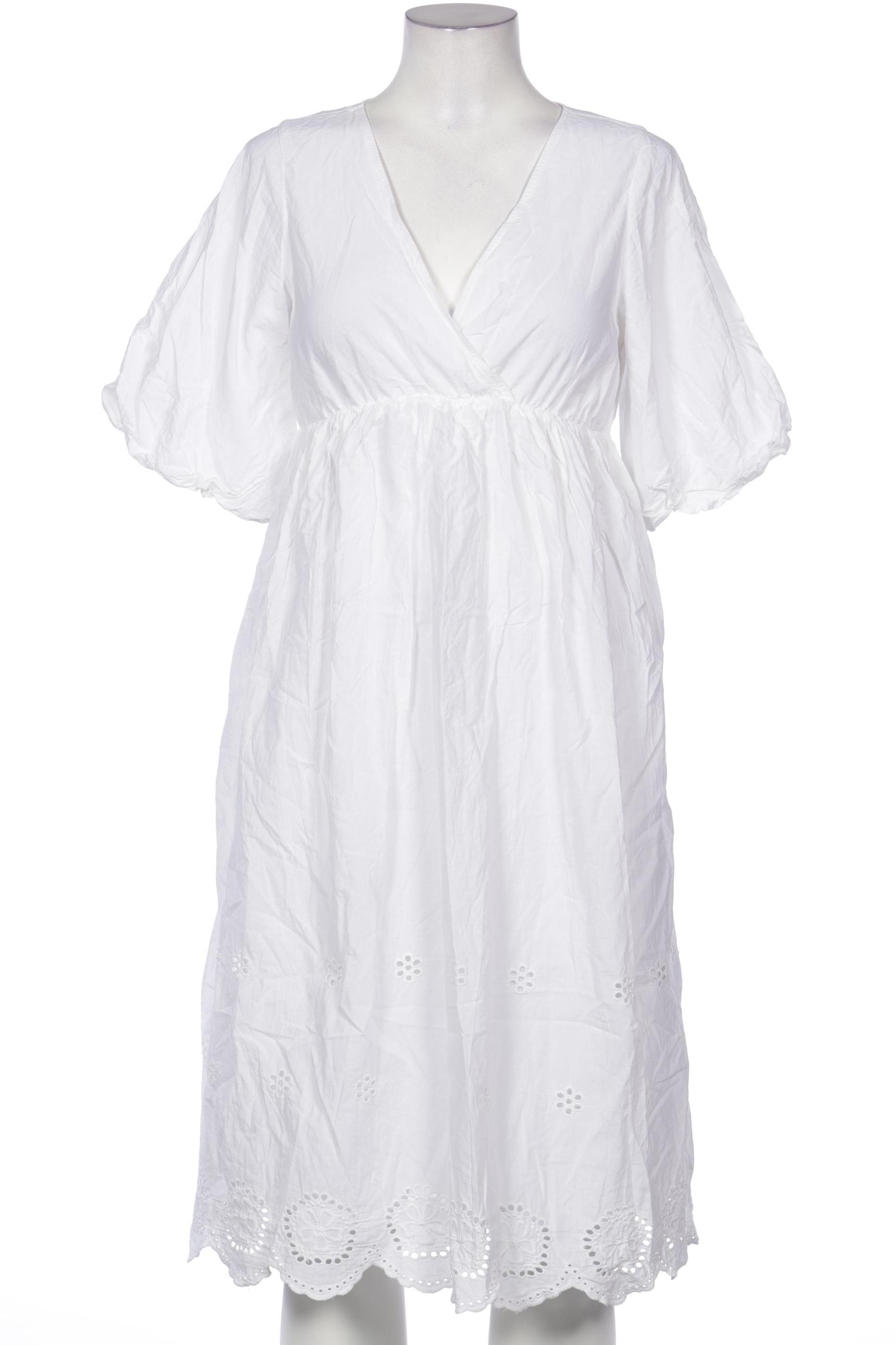 

H&M Mama Damen Kleid, weiß, Gr. 38