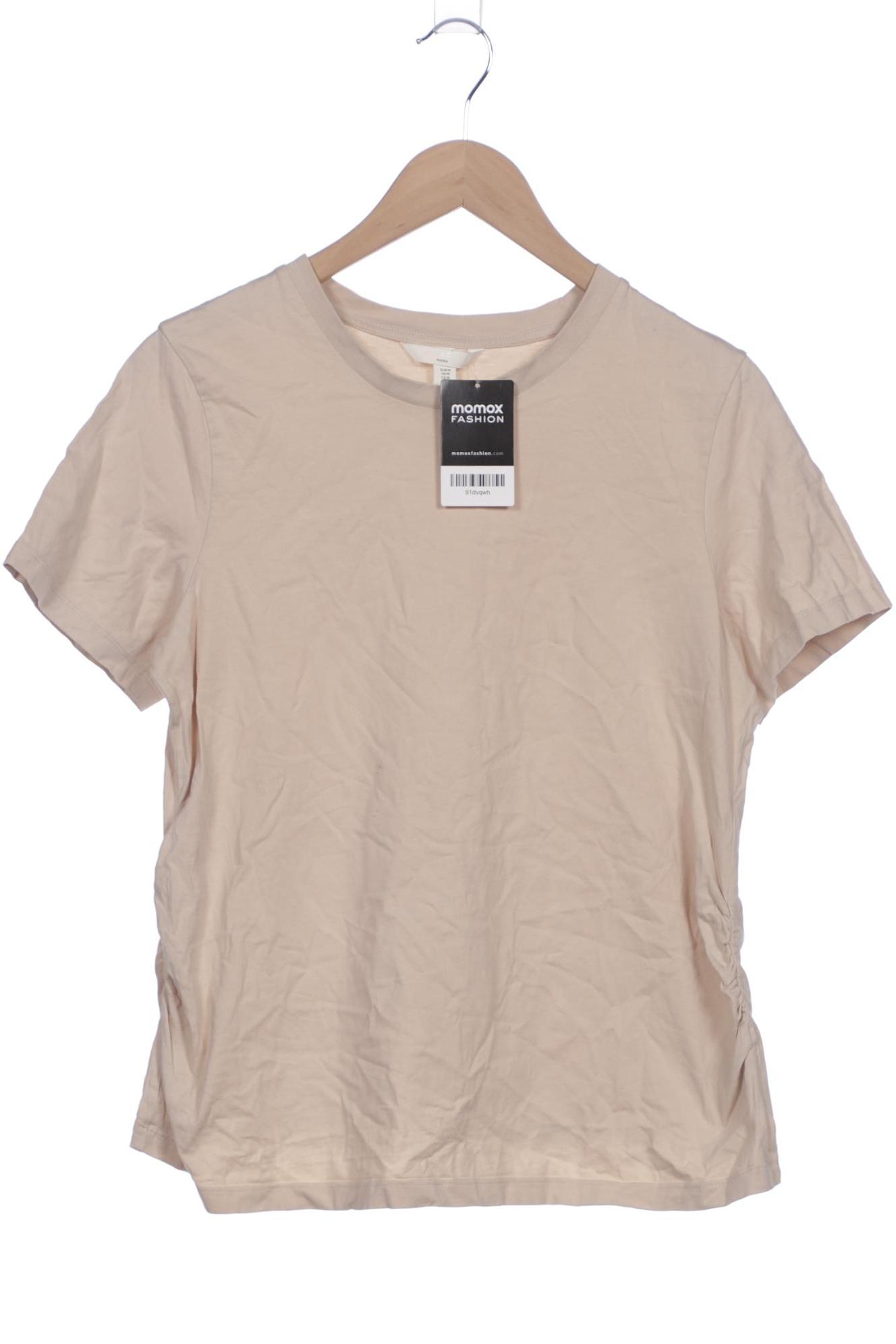 

H&M Mama Damen T-Shirt, beige, Gr. 38