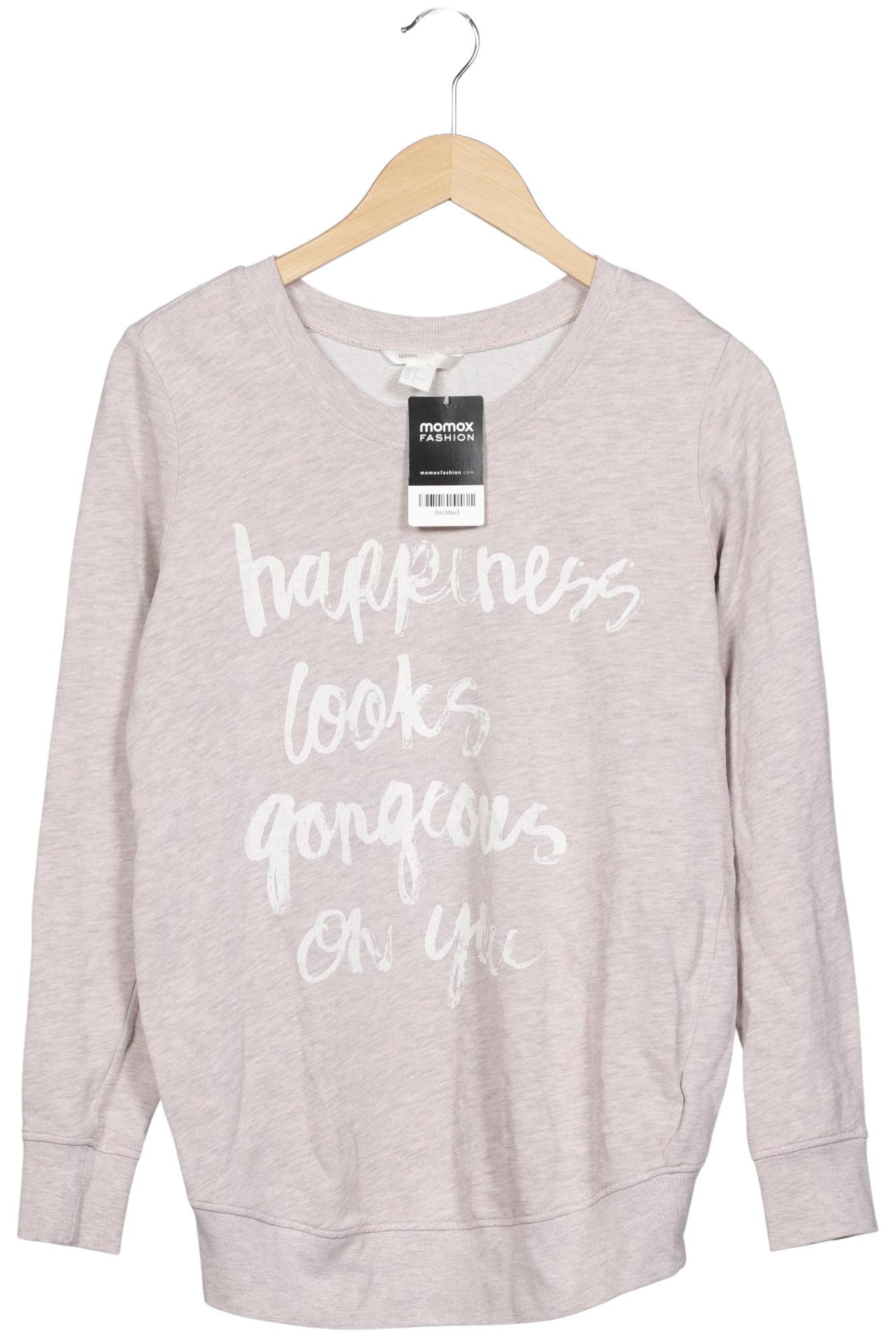

H&M Mama Damen Sweatshirt, beige, Gr. 38