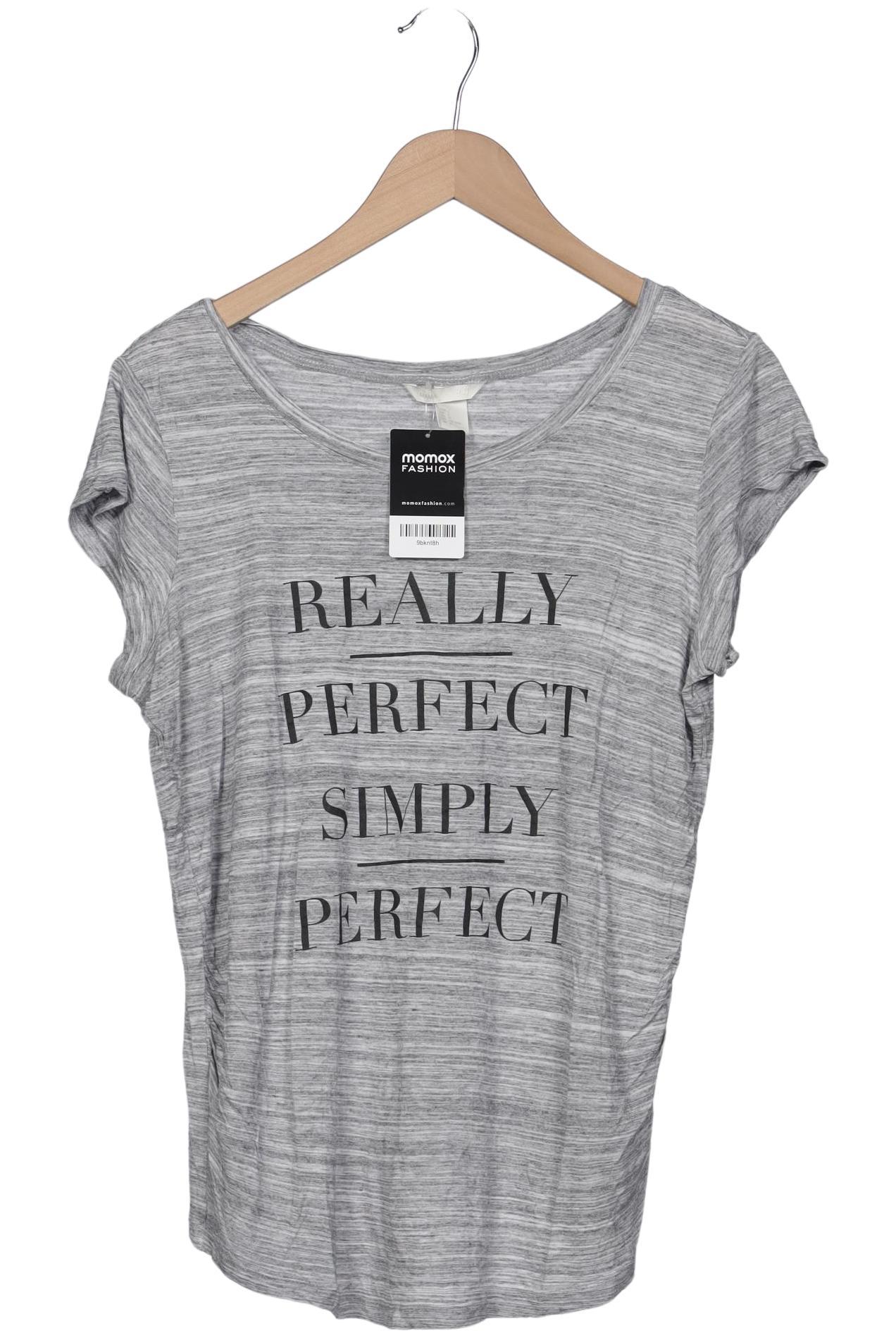 

H&M Mama Damen T-Shirt, grau, Gr. 42