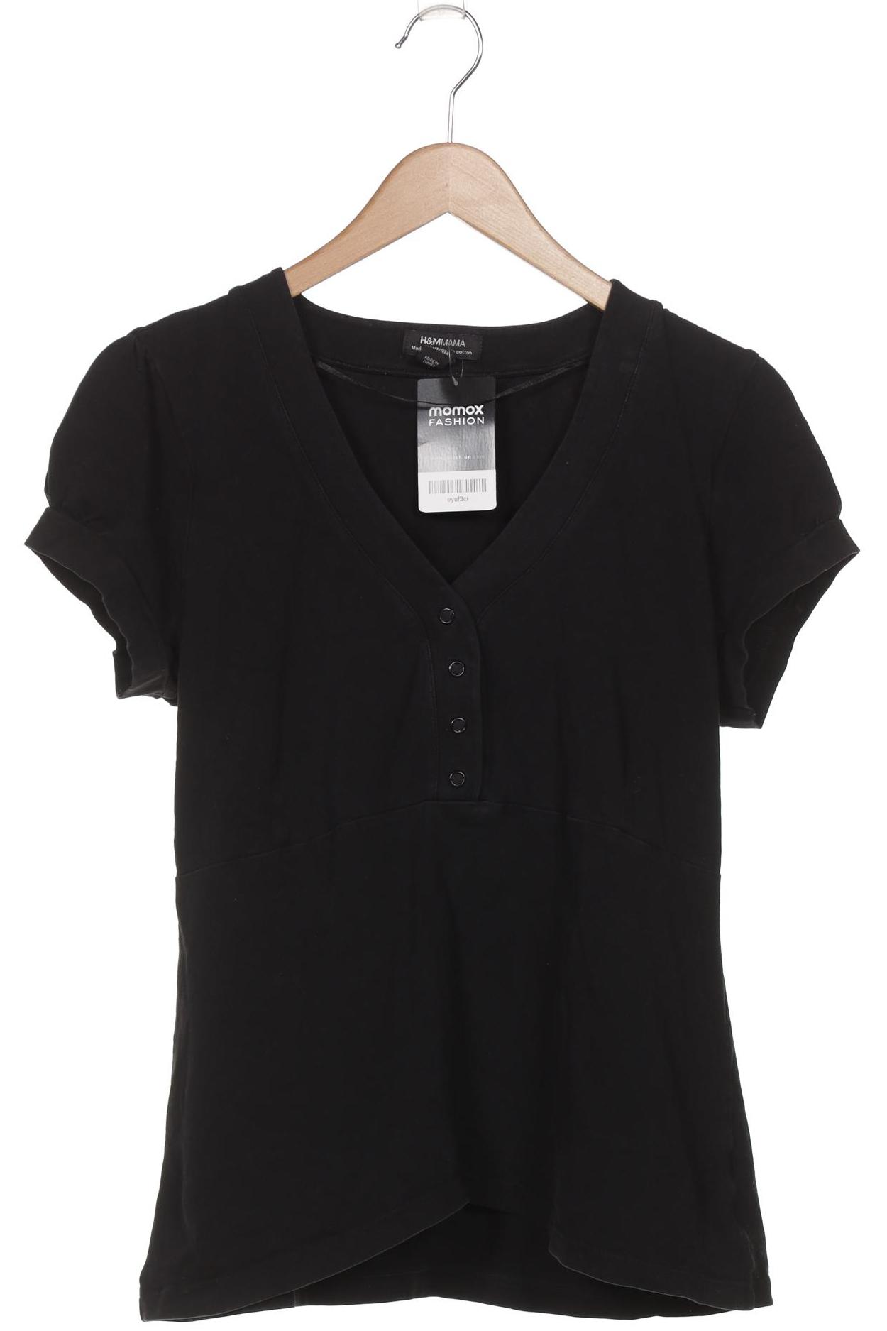 

H&M Mama Damen T-Shirt, schwarz, Gr. 44