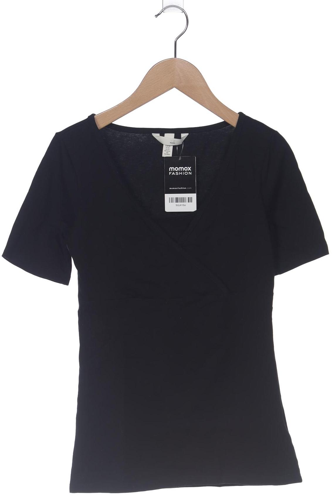 

H&M Mama Damen T-Shirt, schwarz, Gr. 34