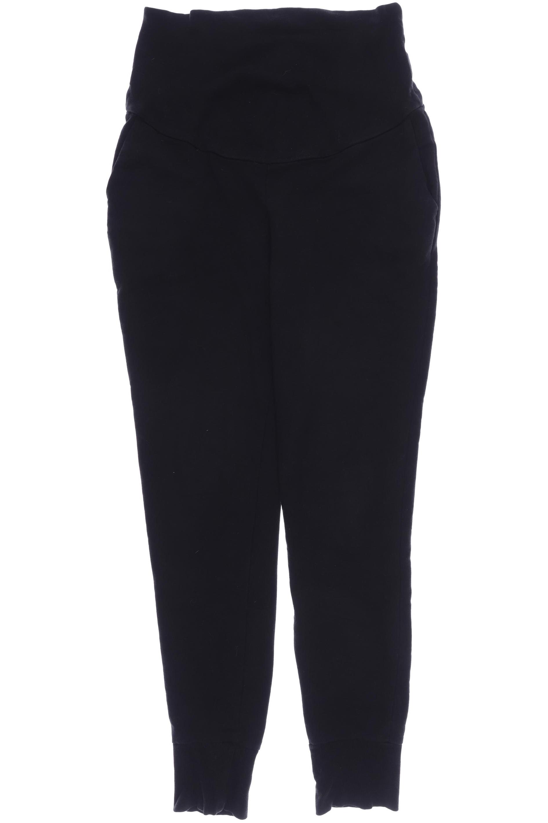 

H&M Mama Damen Stoffhose, schwarz, Gr. 0