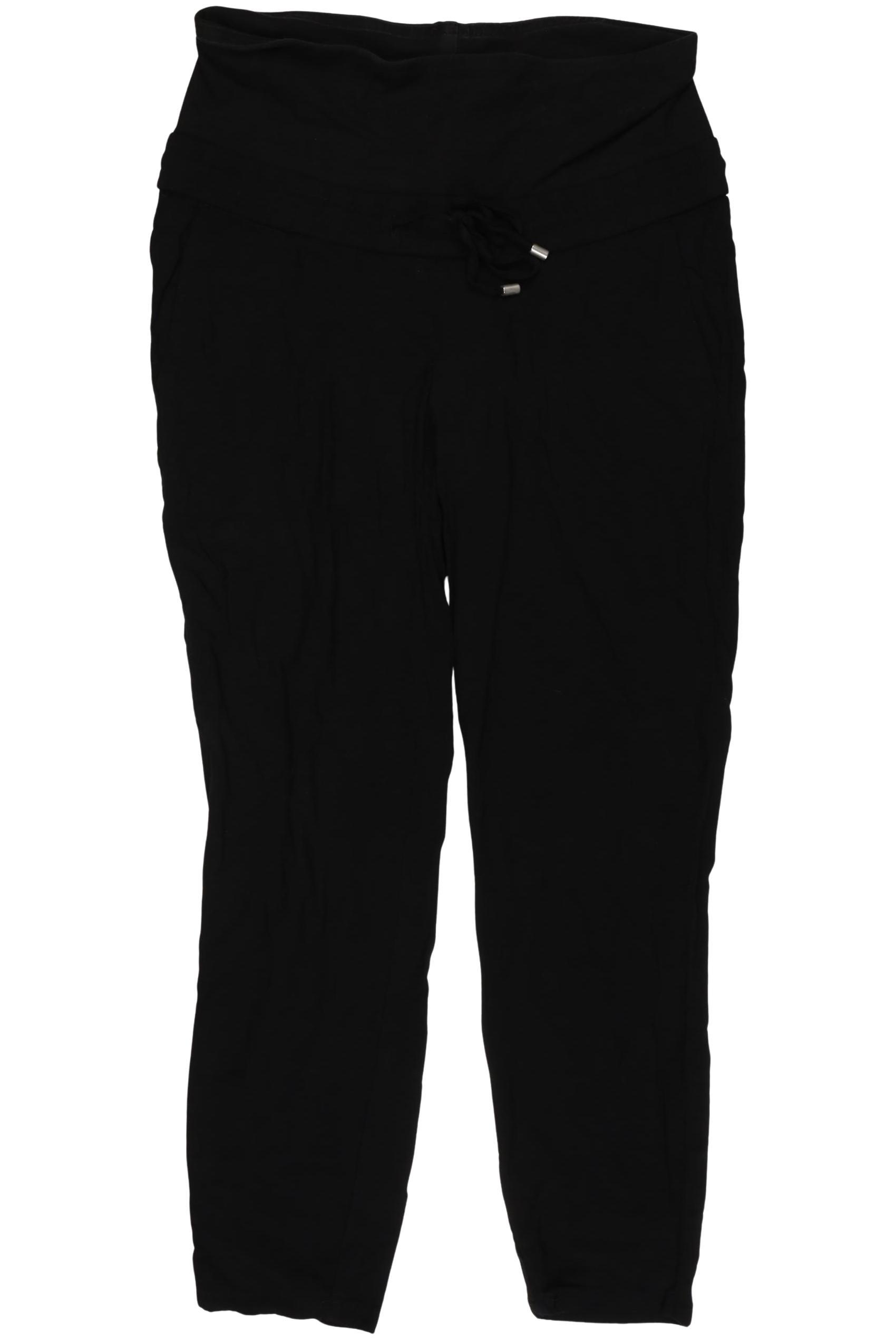 

H&M Mama Damen Stoffhose, schwarz, Gr. 0