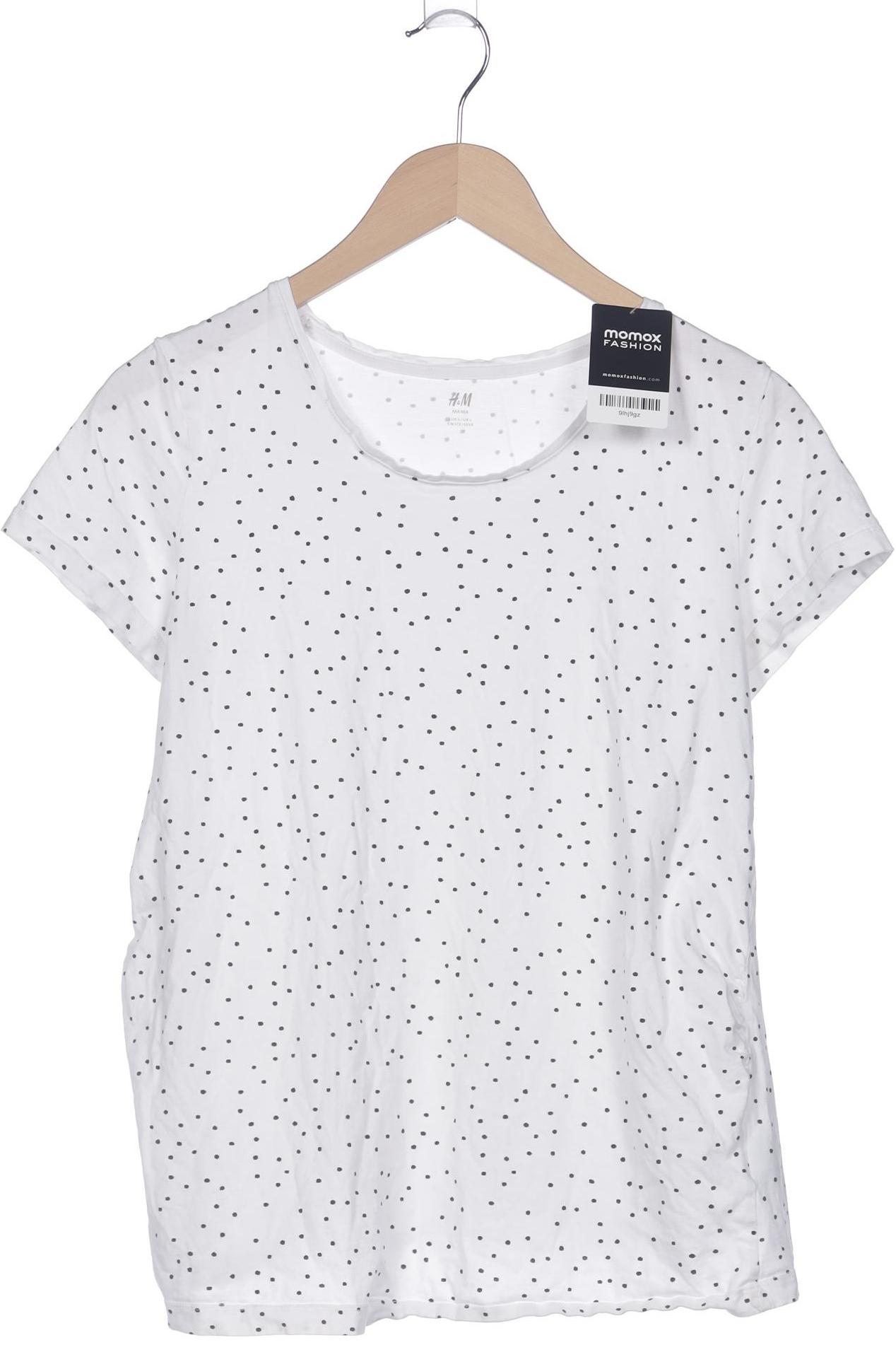 

H&M Mama Damen T-Shirt, weiß, Gr. 42