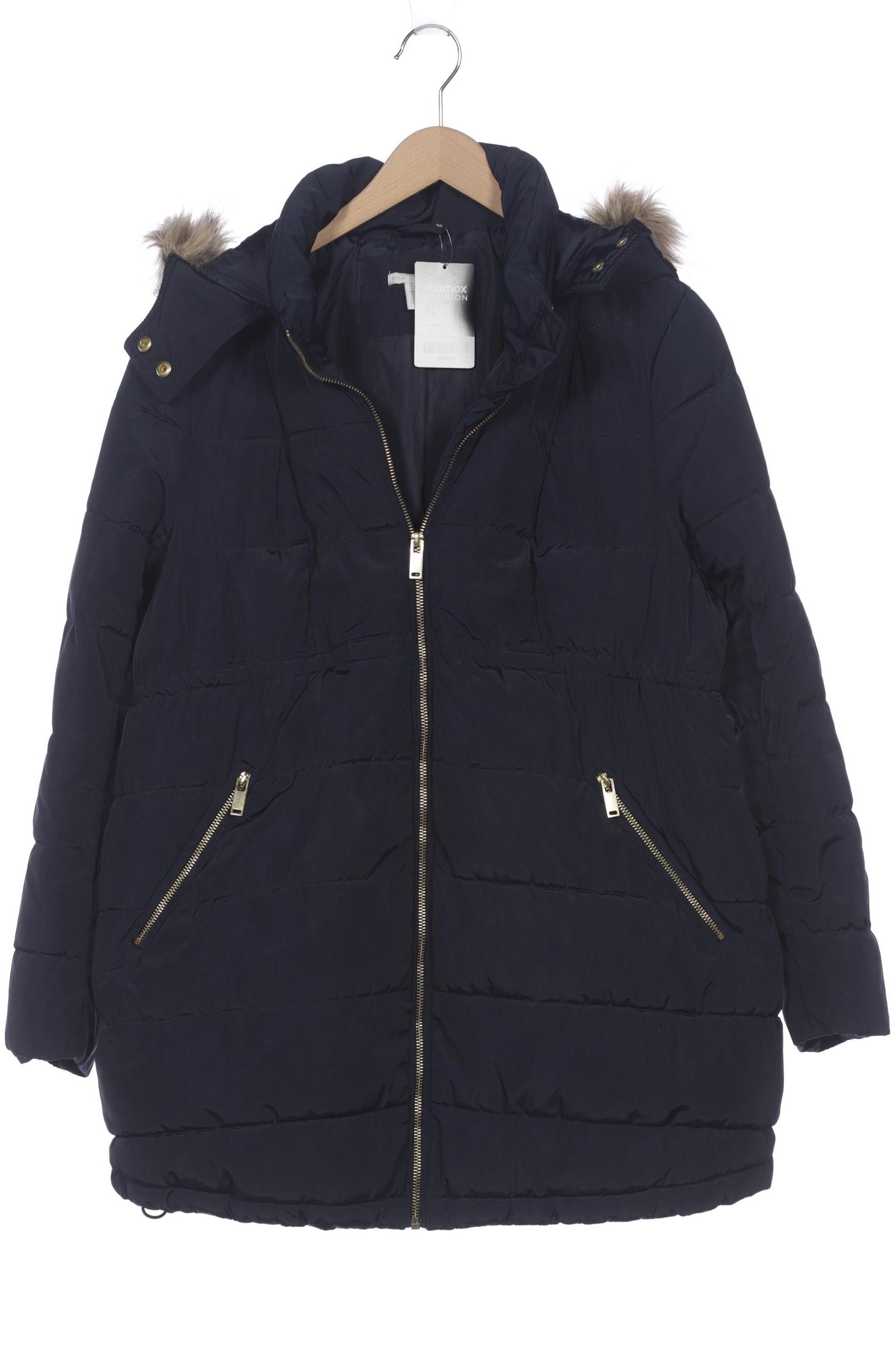 

H&M Mama Damen Mantel, marineblau, Gr. 42