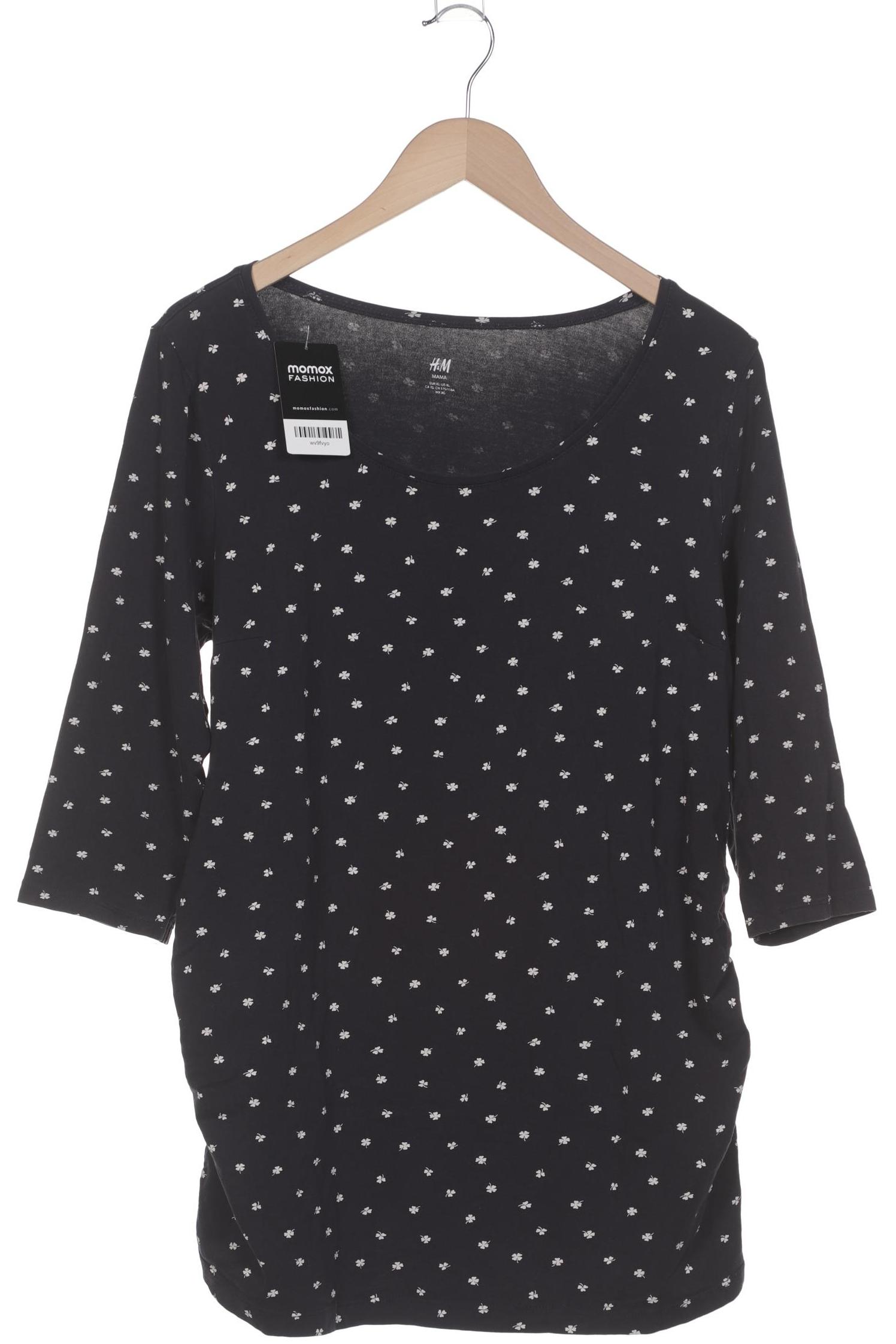 

H&M Mama Damen T-Shirt, marineblau, Gr. 44