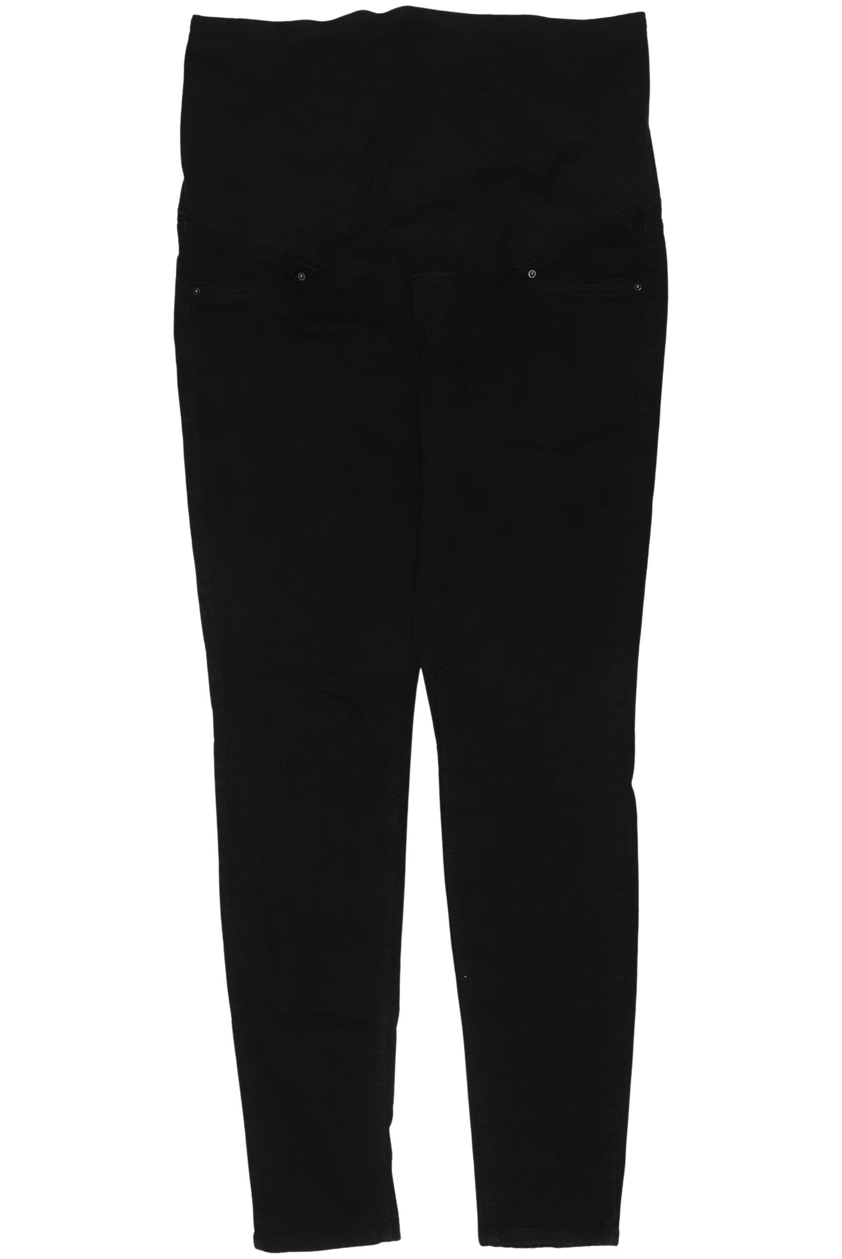 

H&M Mama Damen Jeans, schwarz, Gr. 44