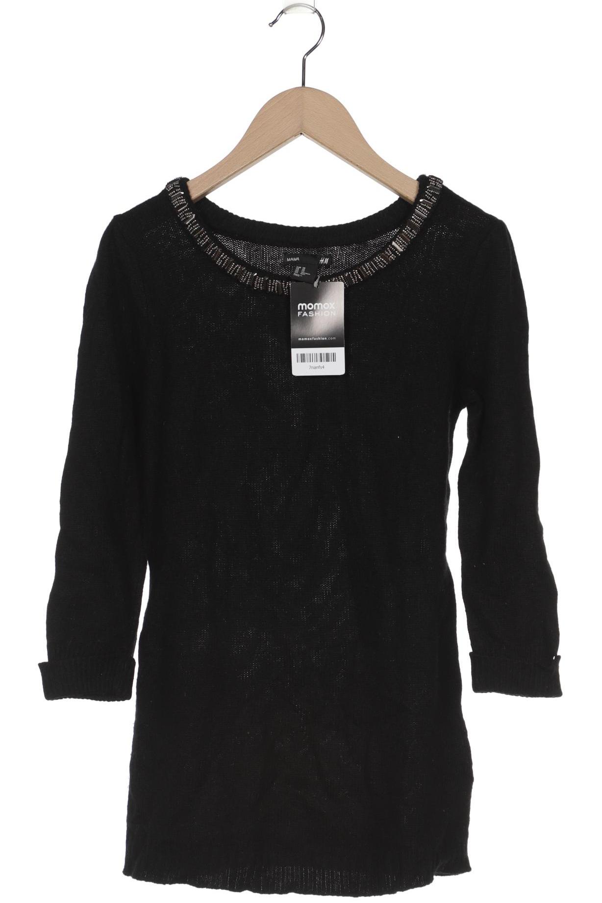 

H&M Mama Damen Pullover, schwarz, Gr. 34