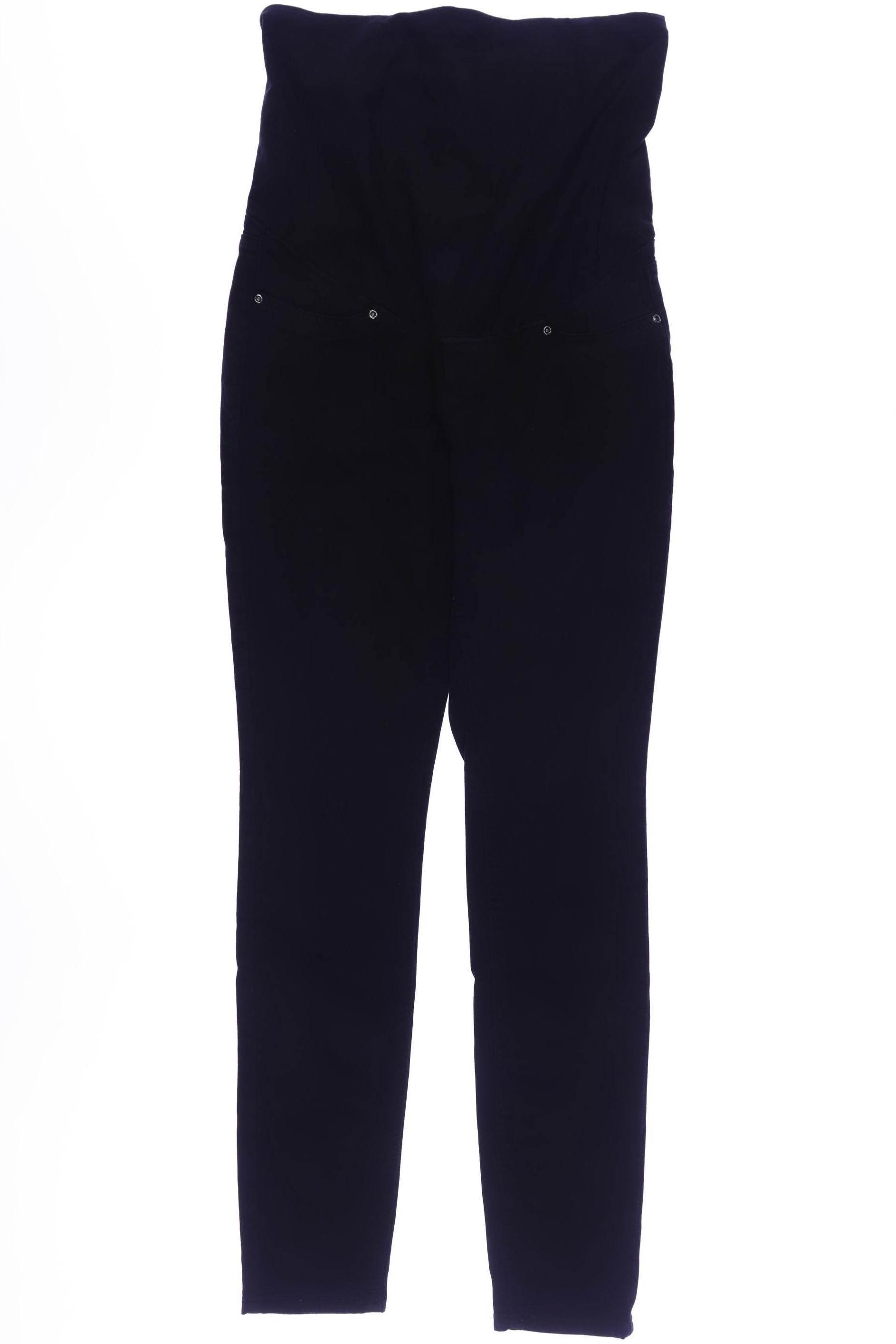 

H&M Mama Damen Stoffhose, schwarz, Gr. 0