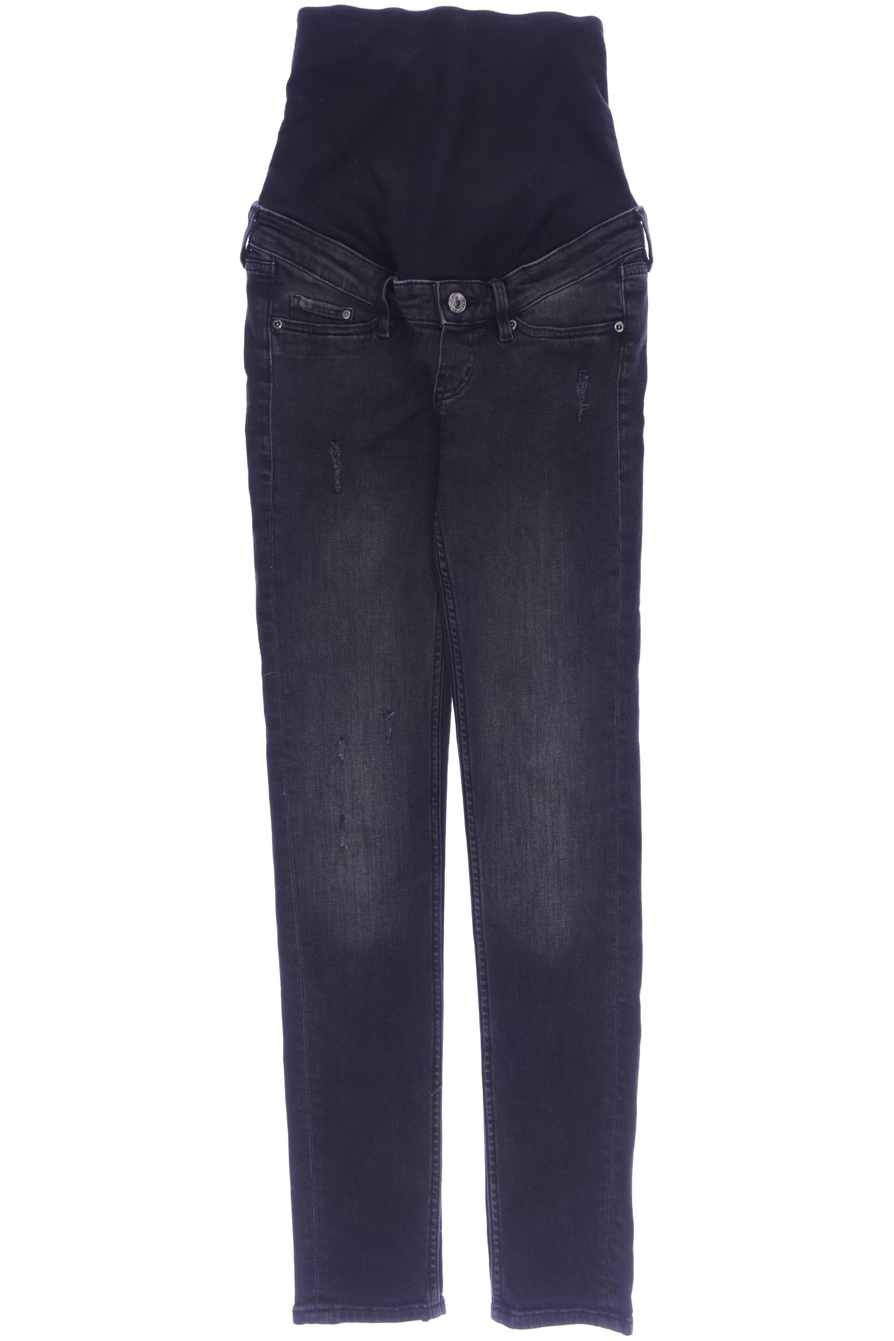 

H&M Mama Damen Jeans, schwarz, Gr. 34