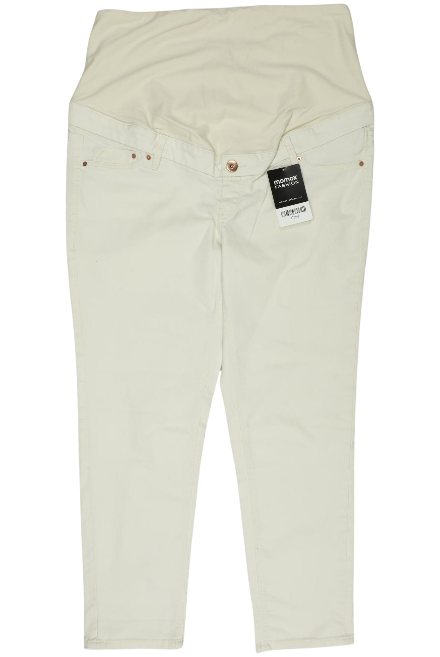 

H&M Mama Damen Jeans, cremeweiß, Gr. 42
