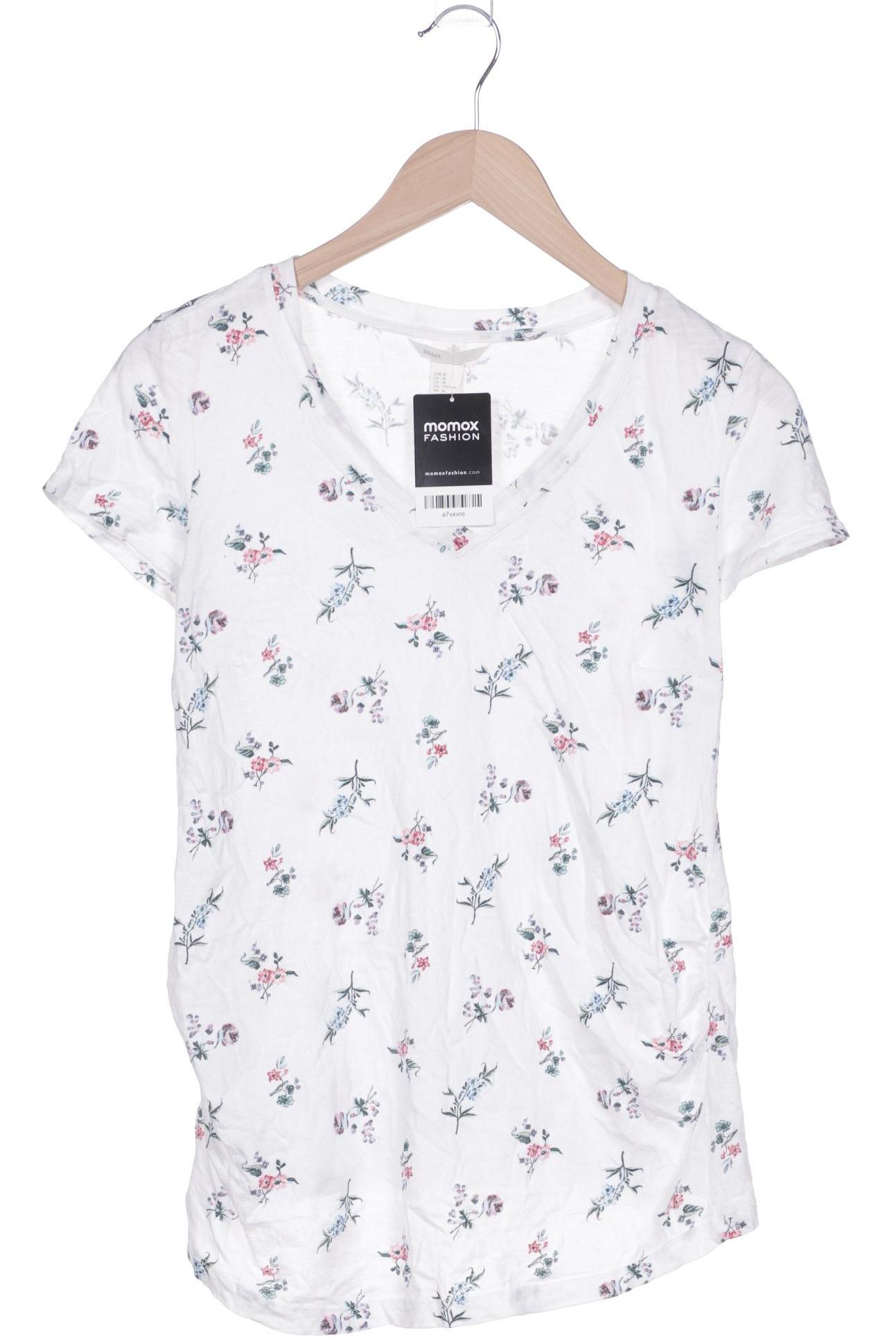 

H&M Mama Damen T-Shirt, weiß, Gr. 38