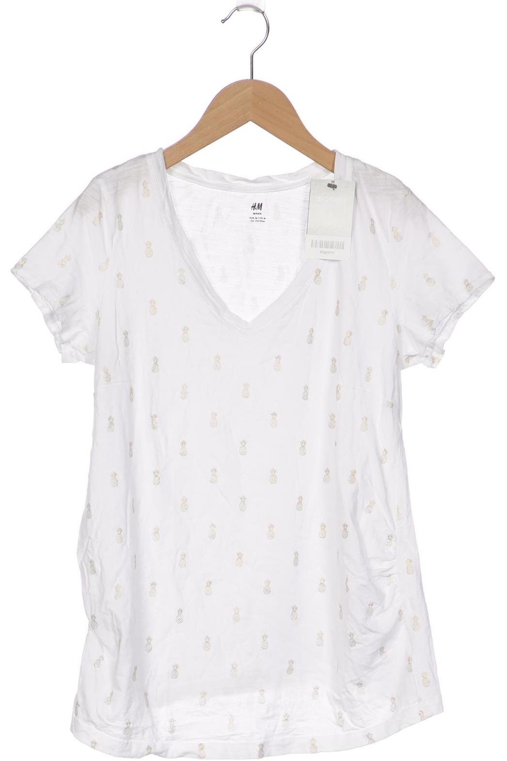 

H&M Mama Damen T-Shirt, weiß