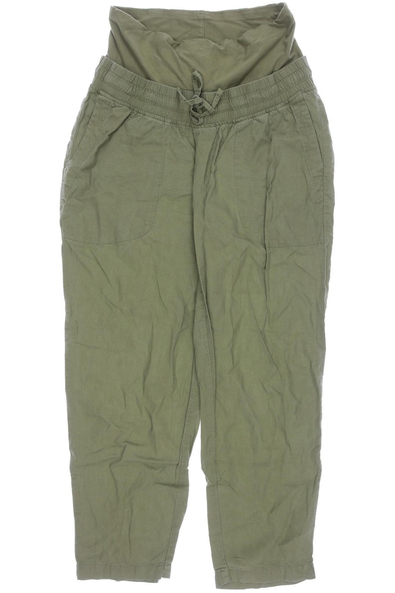 

H&M Mama Damen Stoffhose, grün, Gr. 0