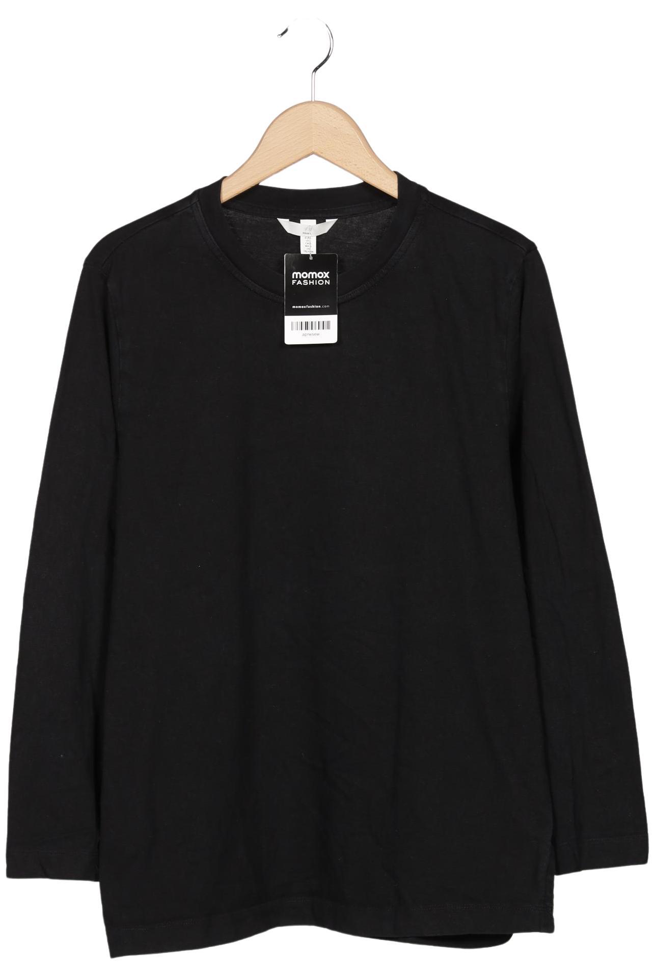 

H&M Mama Damen Langarmshirt, schwarz, Gr. 42