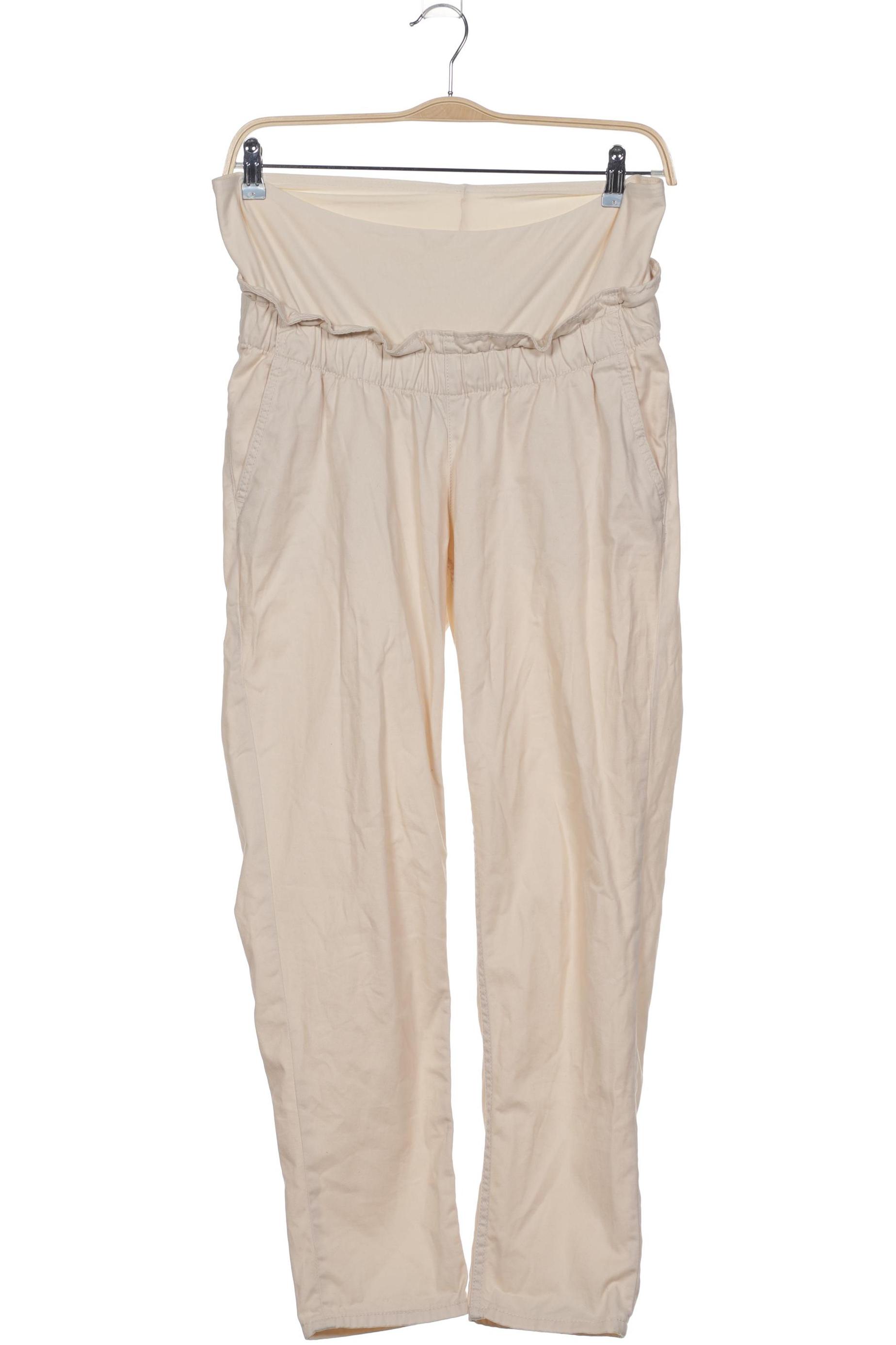 

H&M Mama Damen Stoffhose, cremeweiß, Gr. 0