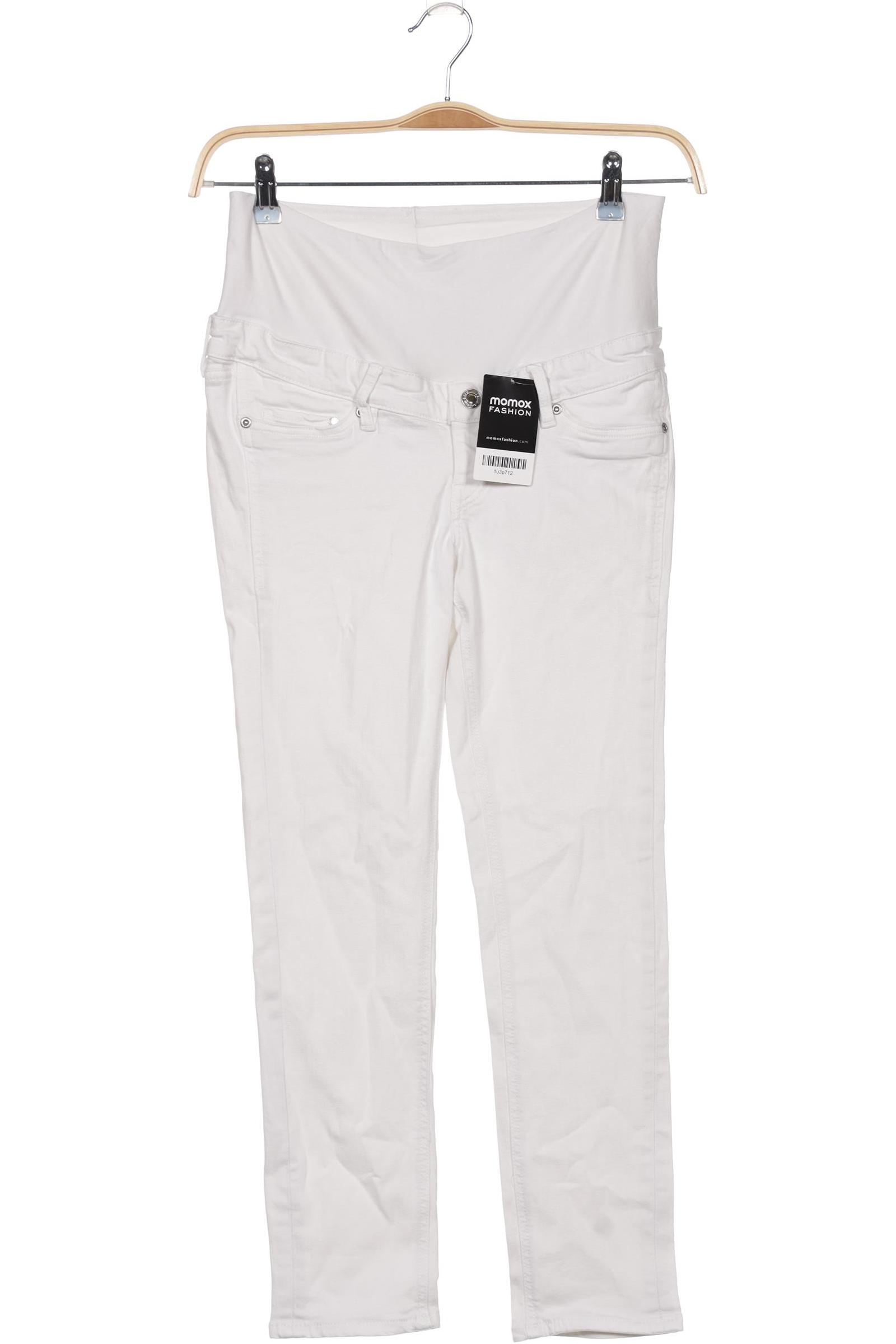 

H&M Mama Damen Jeans, weiß, Gr. 36