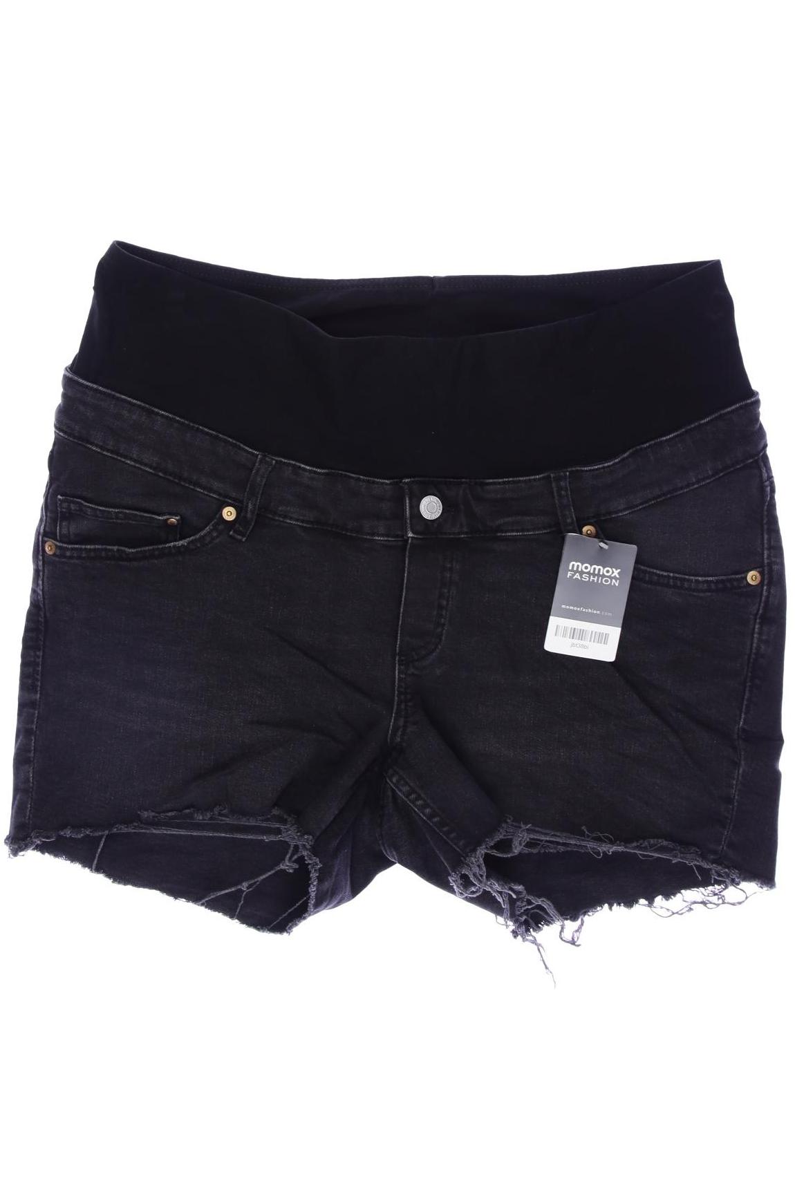

H&M Mama Damen Shorts, schwarz, Gr. 42