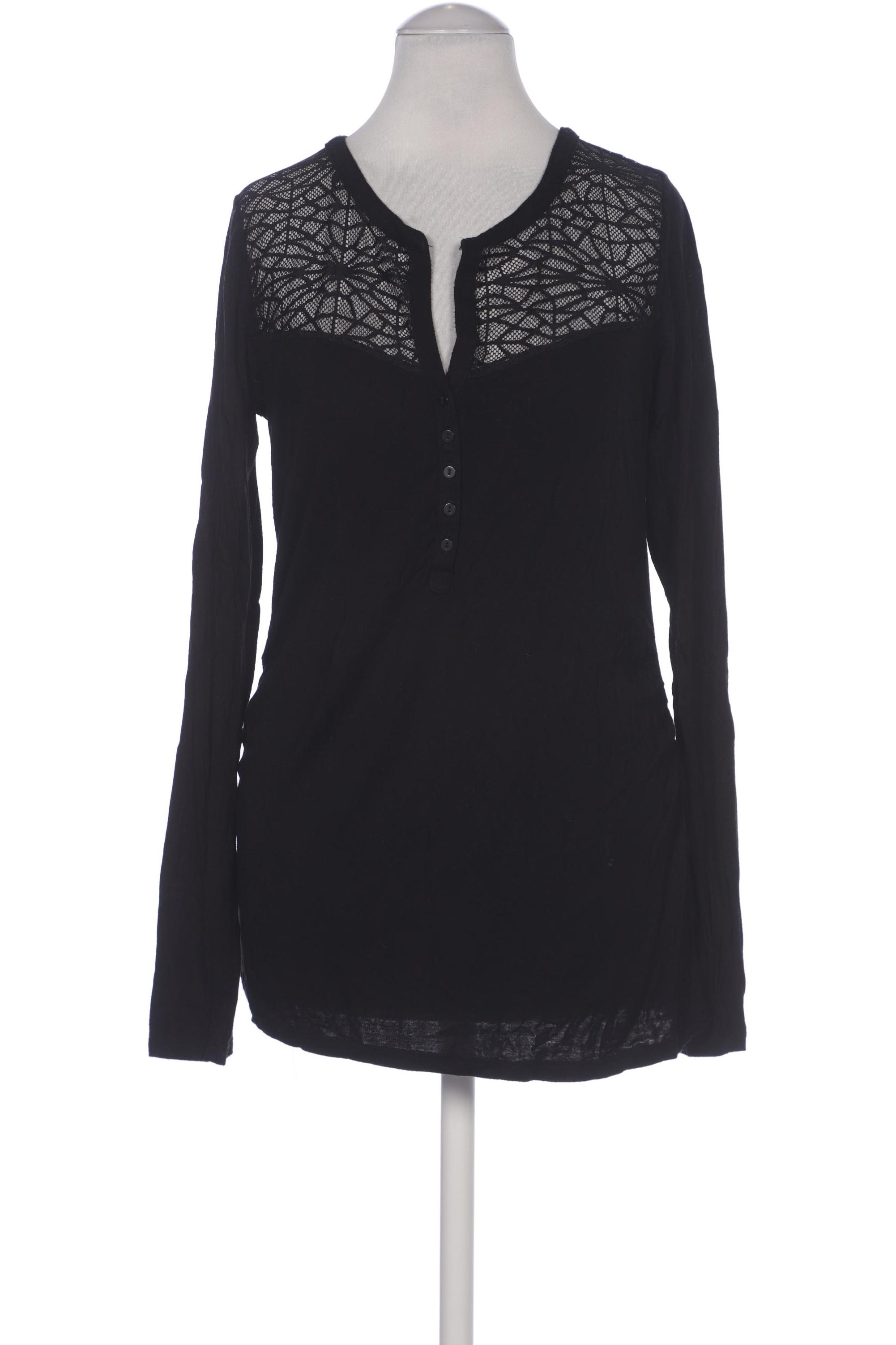 

H&M Mama Damen Langarmshirt, schwarz, Gr. 36
