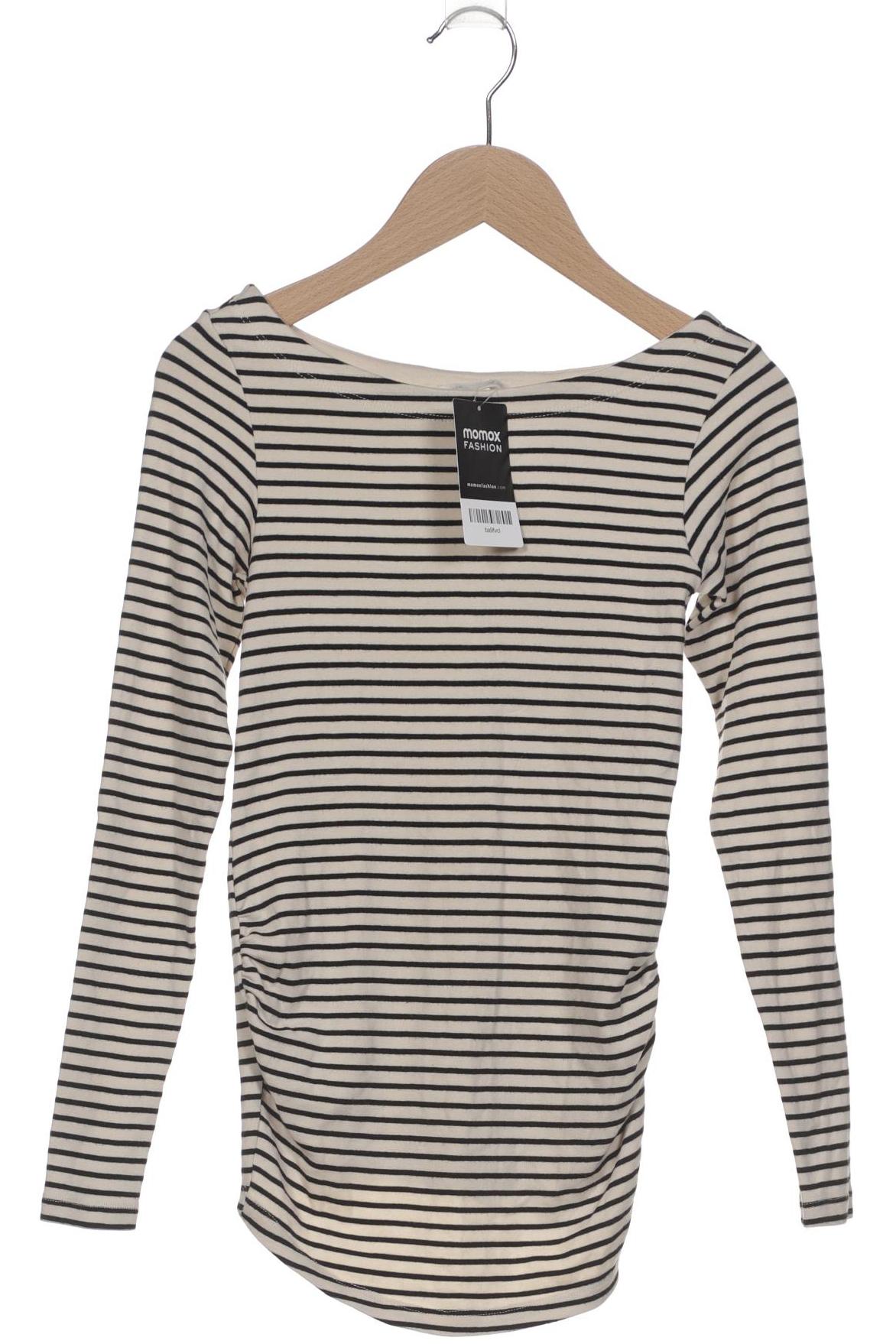 

H&M Mama Damen Langarmshirt, cremeweiß, Gr. 34