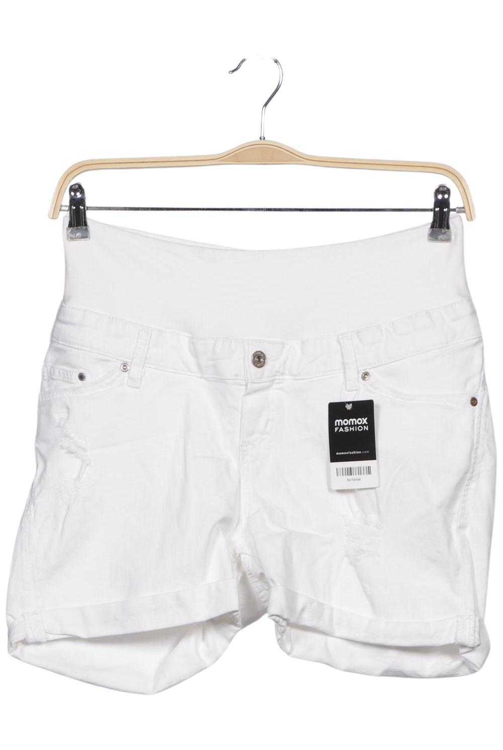 

H&M Mama Damen Shorts, weiß, Gr. 42