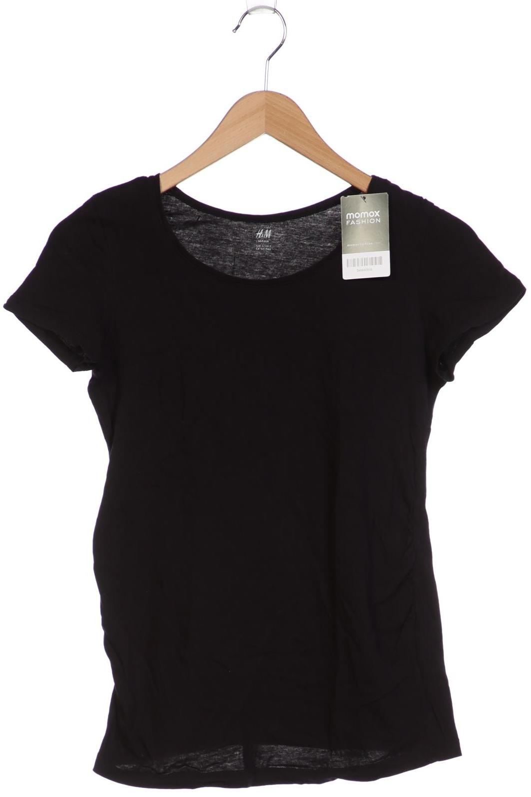 

H&M Mama Damen T-Shirt, schwarz, Gr. 36