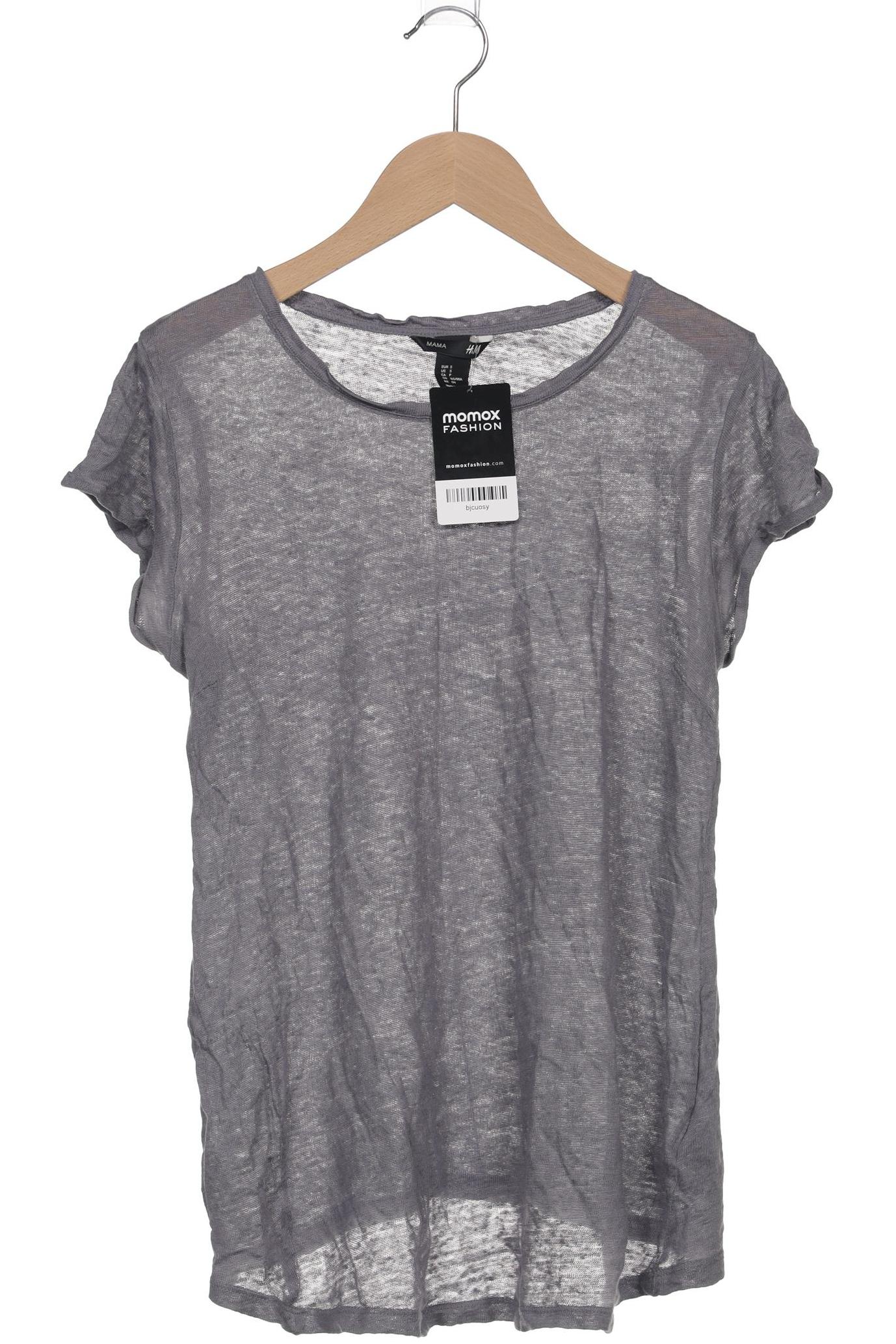 

H&M Mama Damen T-Shirt, grau, Gr. 36