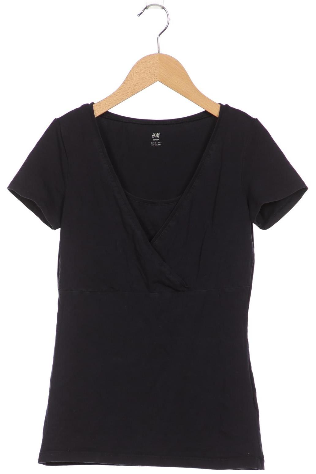 

H&M Mama Damen T-Shirt, marineblau, Gr. 36