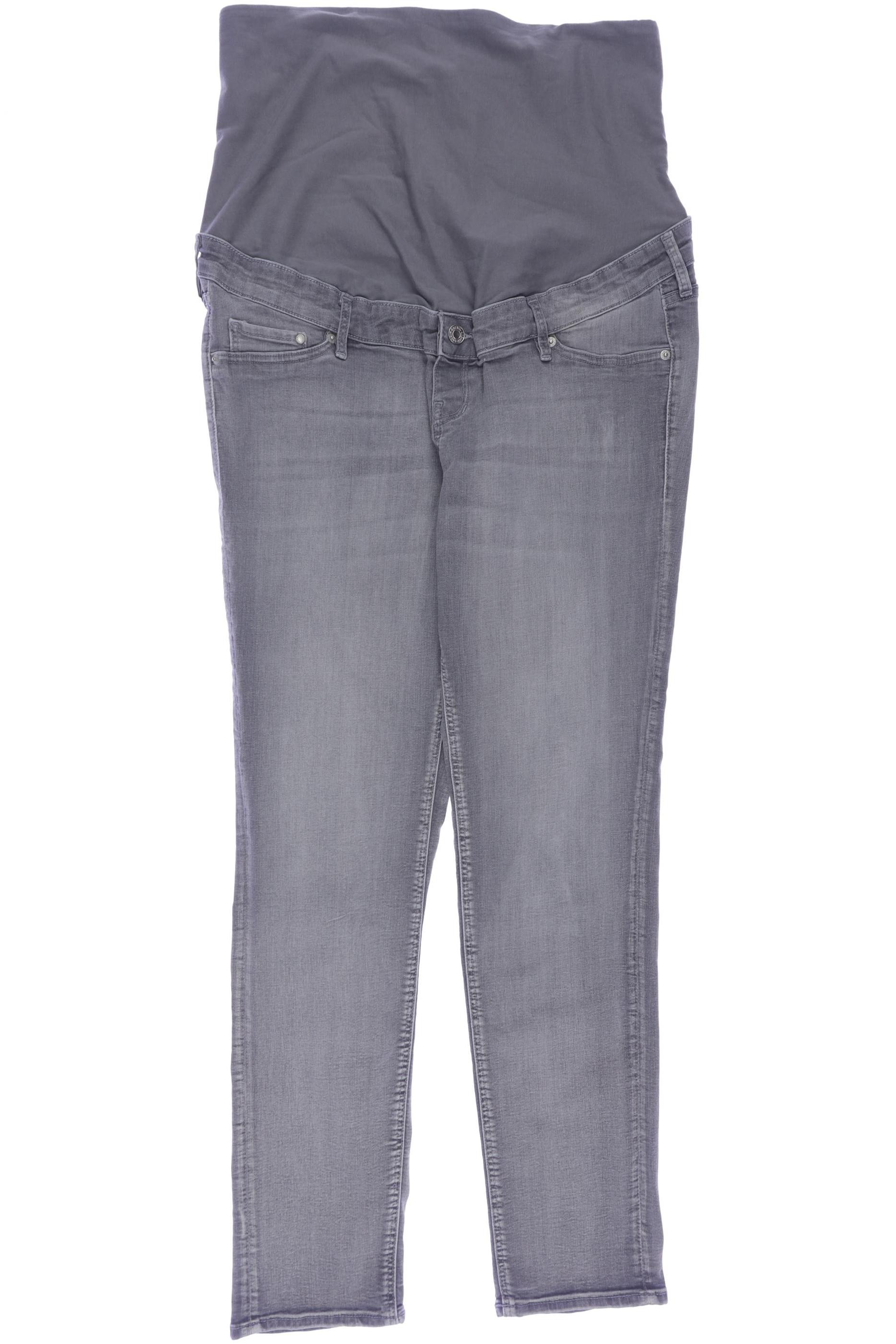 

H&M Mama Damen Jeans, grau, Gr. 46
