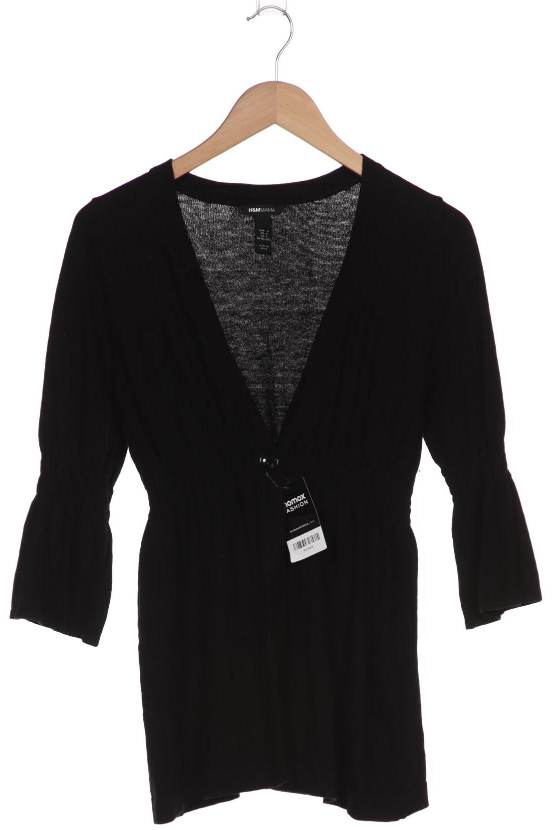 

H&M Mama Damen Strickjacke, schwarz, Gr. 36