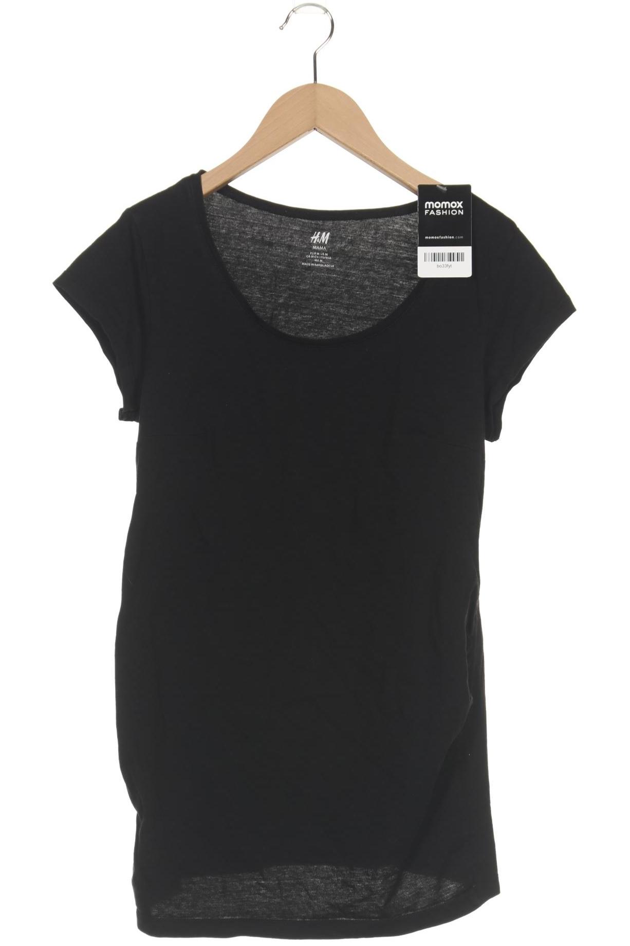 

H&M Mama Damen T-Shirt, schwarz, Gr. 38