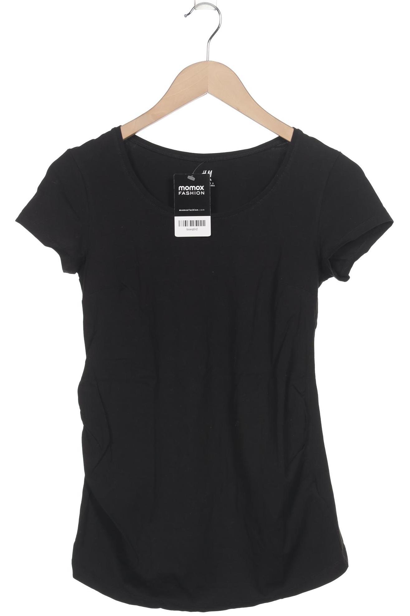 

H&M Mama Damen T-Shirt, schwarz, Gr. 36