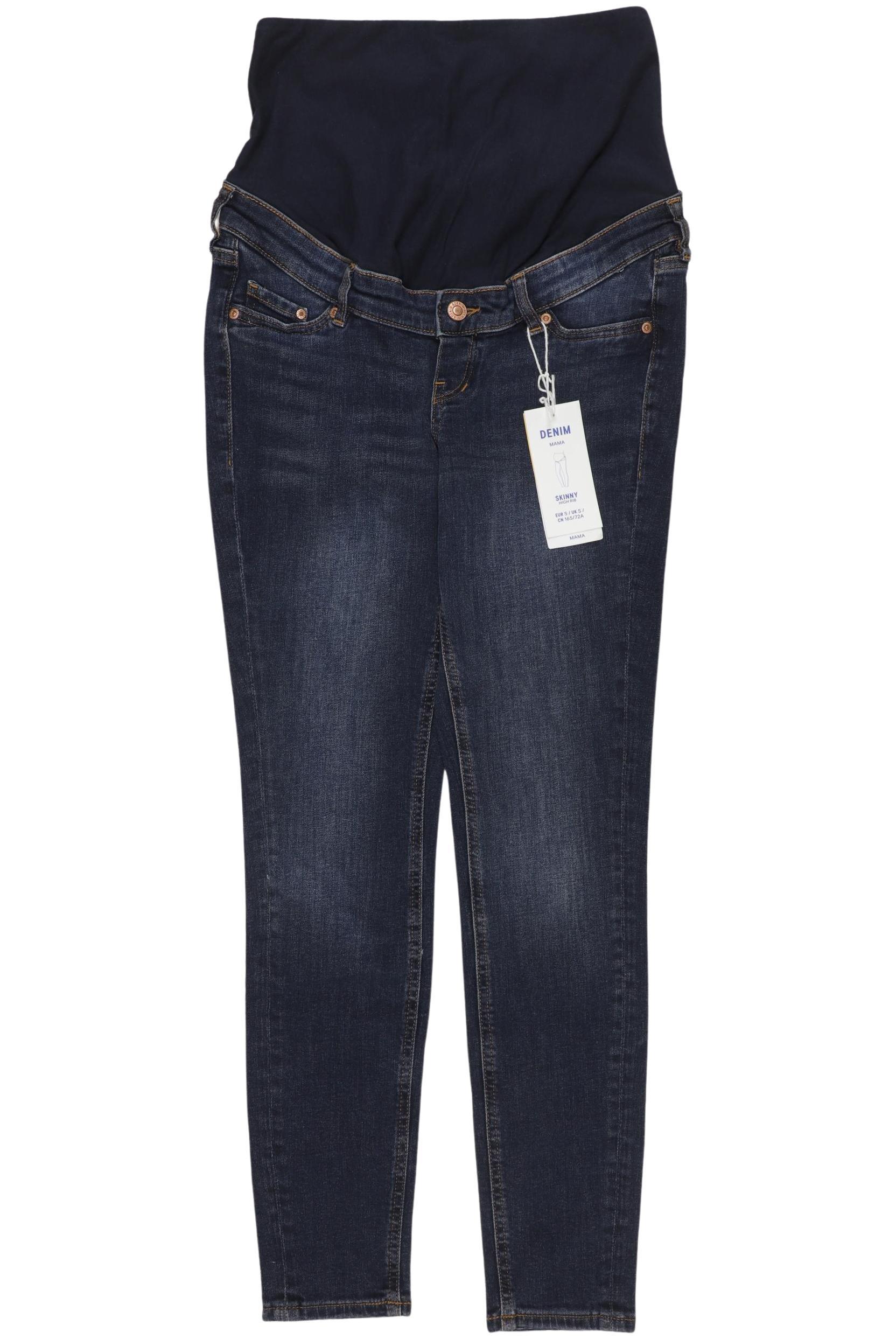 

H&M Mama Damen Jeans, marineblau, Gr. 0