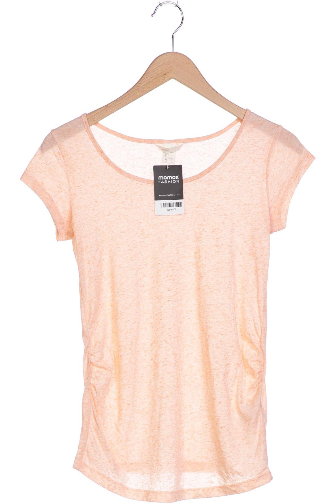 

H&M Mama Damen T-Shirt, orange, Gr. 36