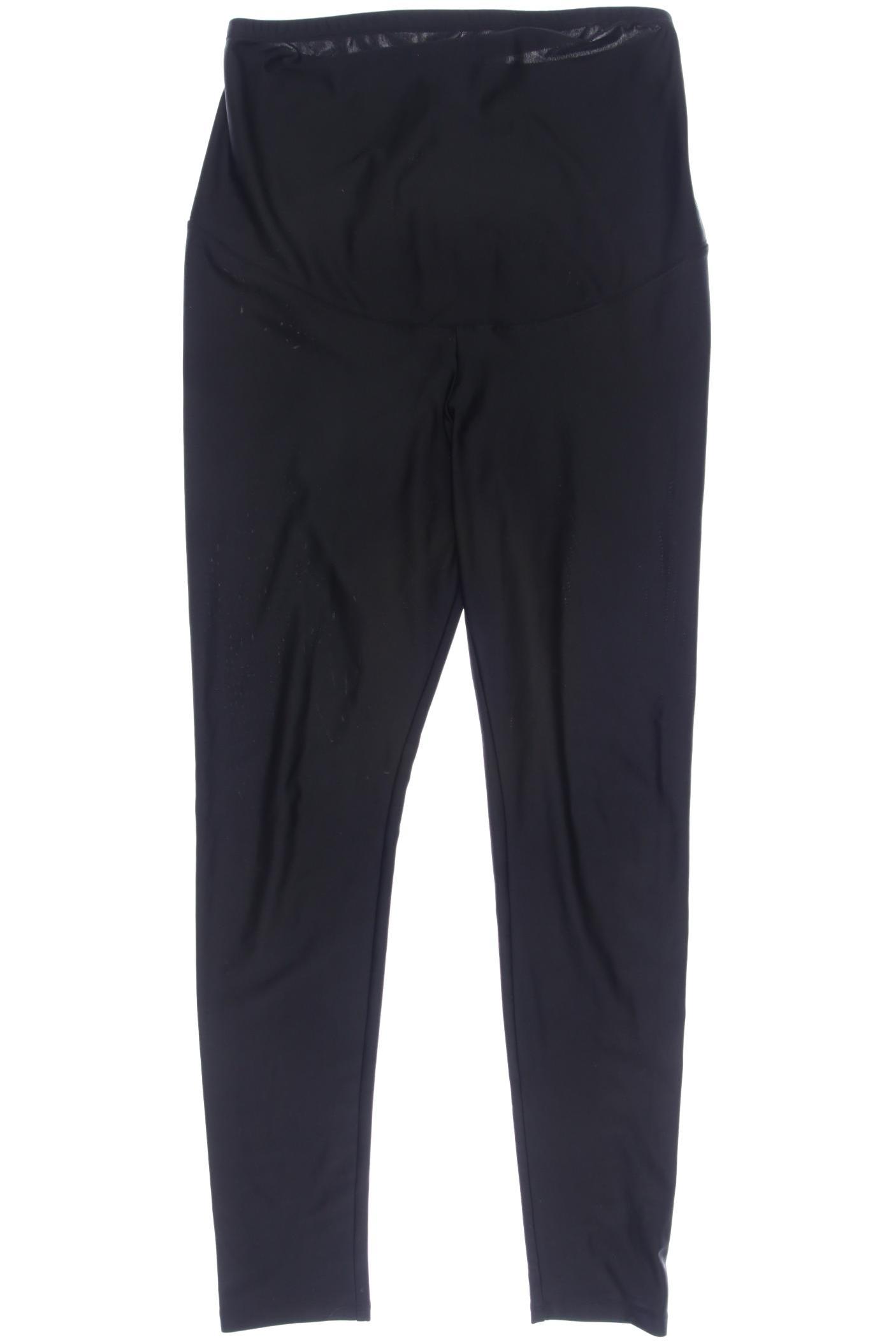 

H&M Mama Damen Stoffhose, schwarz, Gr. 0