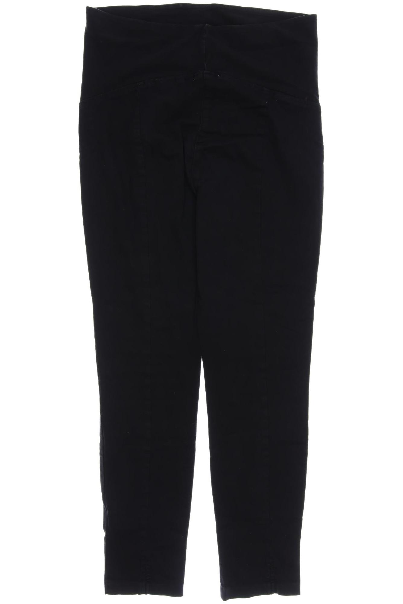

H&M Mama Damen Stoffhose, schwarz, Gr. 38