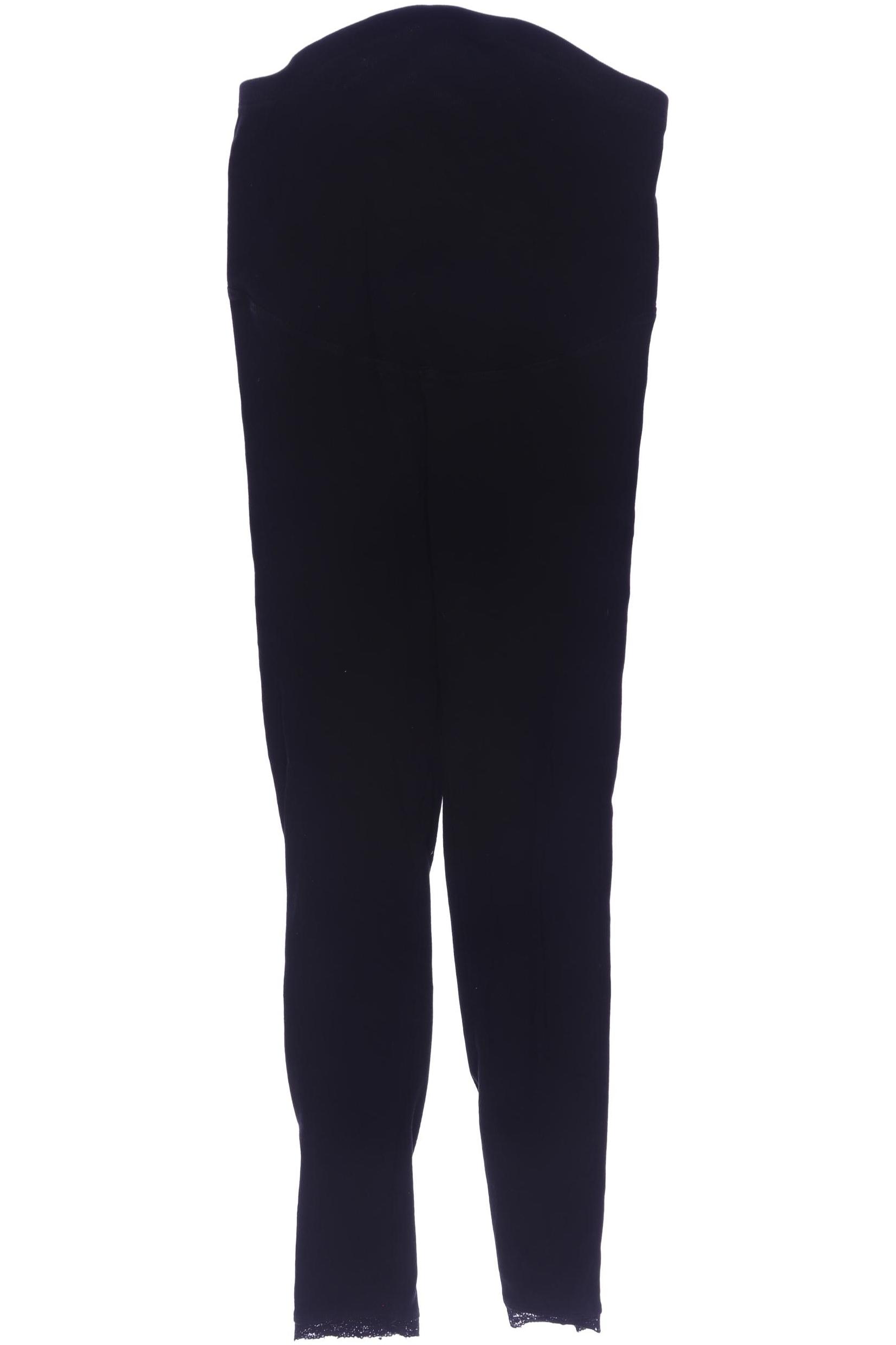 

H&M Mama Damen Stoffhose, schwarz, Gr. 0