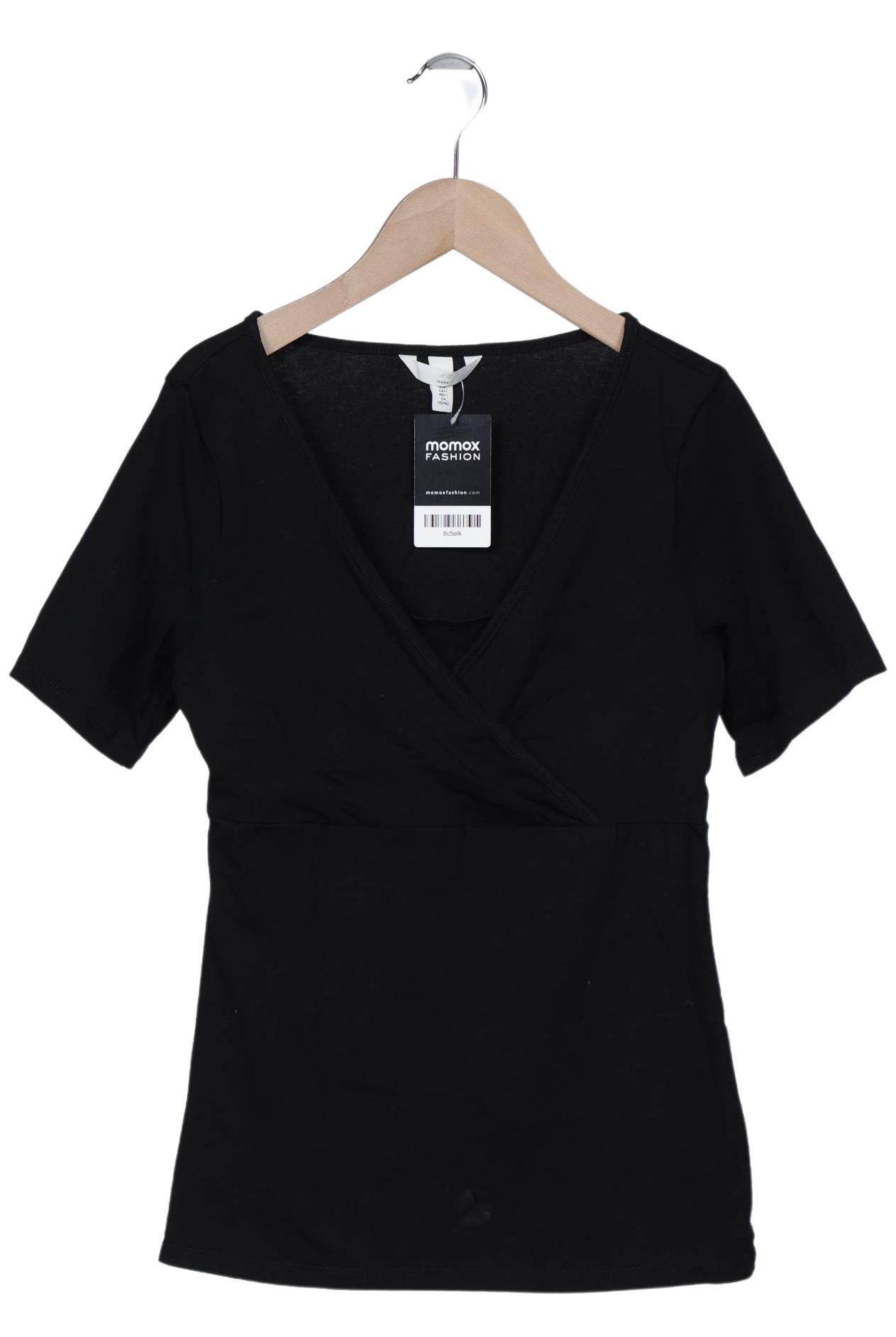 

H&M Mama Damen T-Shirt, schwarz, Gr. 38