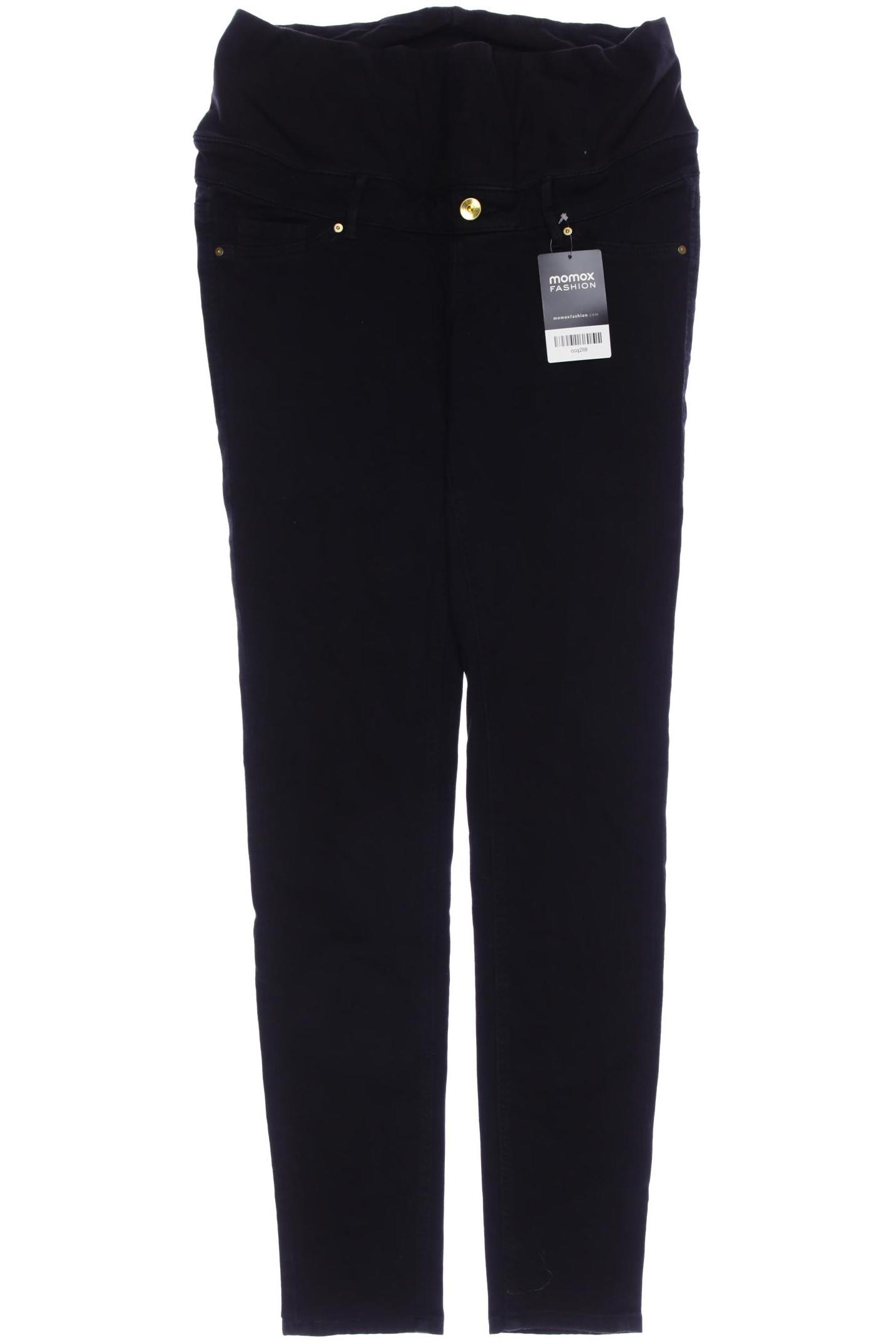 

H&M Mama Damen Jeans, schwarz, Gr. 38