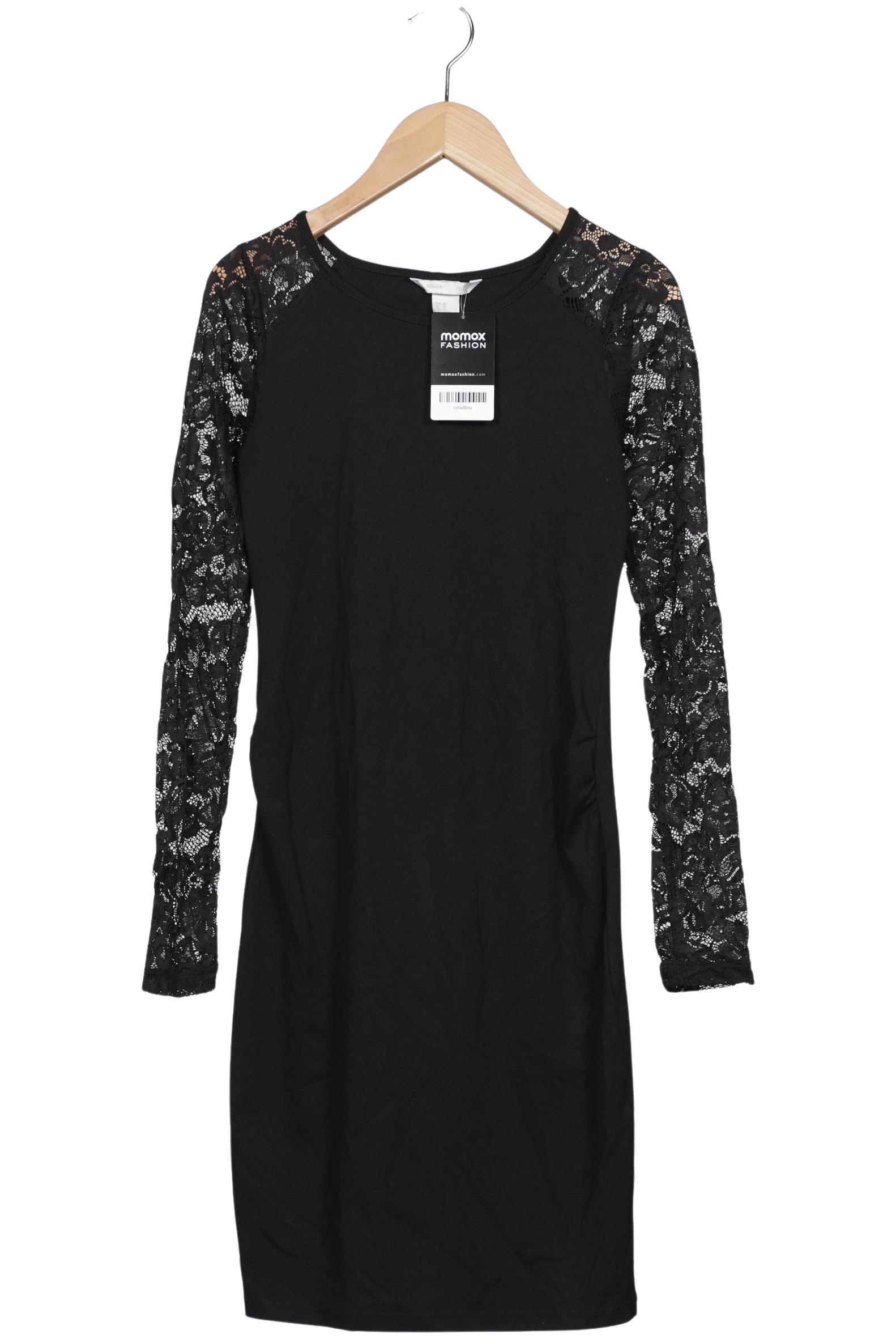 

H&M Mama Damen Kleid, schwarz, Gr. 34