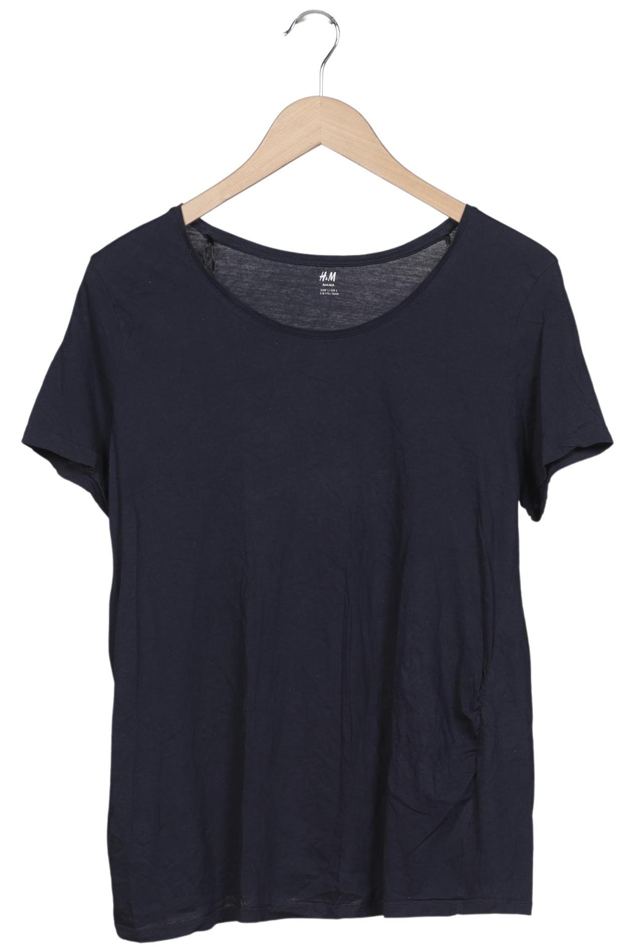 

H&M Mama Damen T-Shirt, marineblau, Gr. 42
