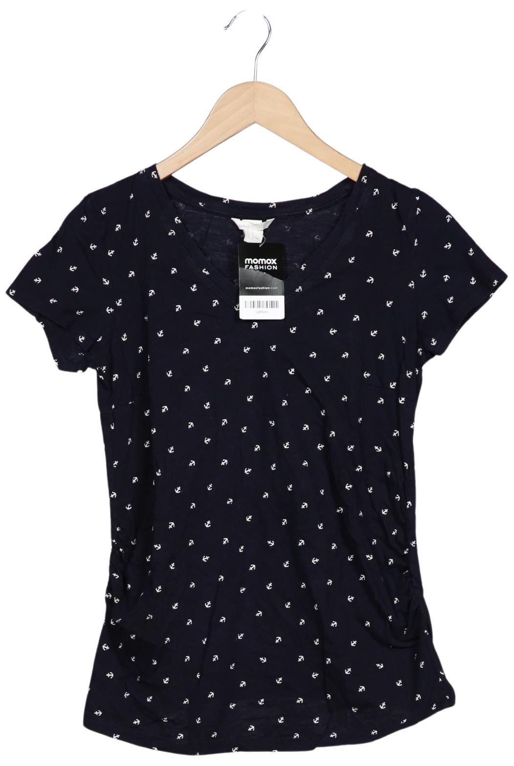

H&M Mama Damen T-Shirt, marineblau, Gr. 38