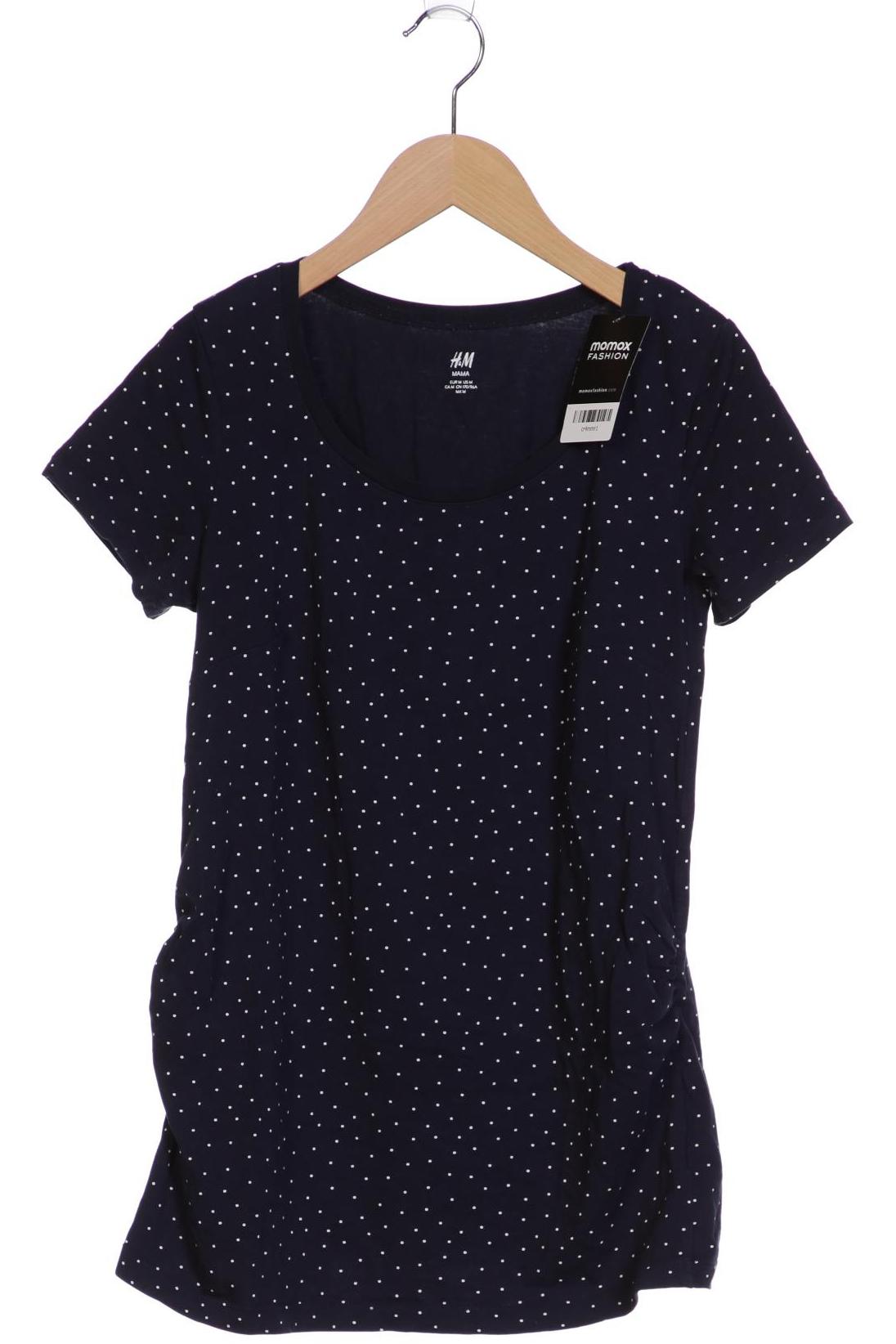 

H&M Mama Damen T-Shirt, marineblau, Gr. 38