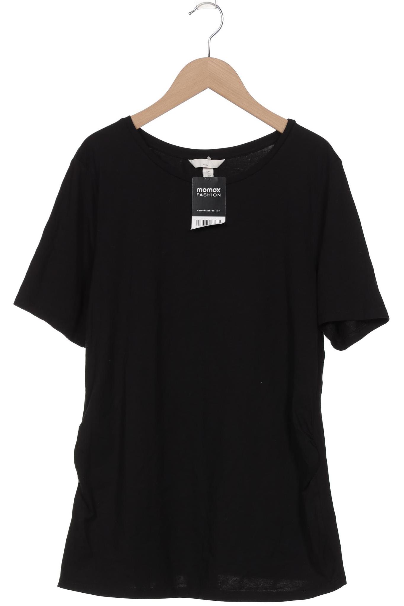 

H&M Mama Damen T-Shirt, schwarz, Gr. 42