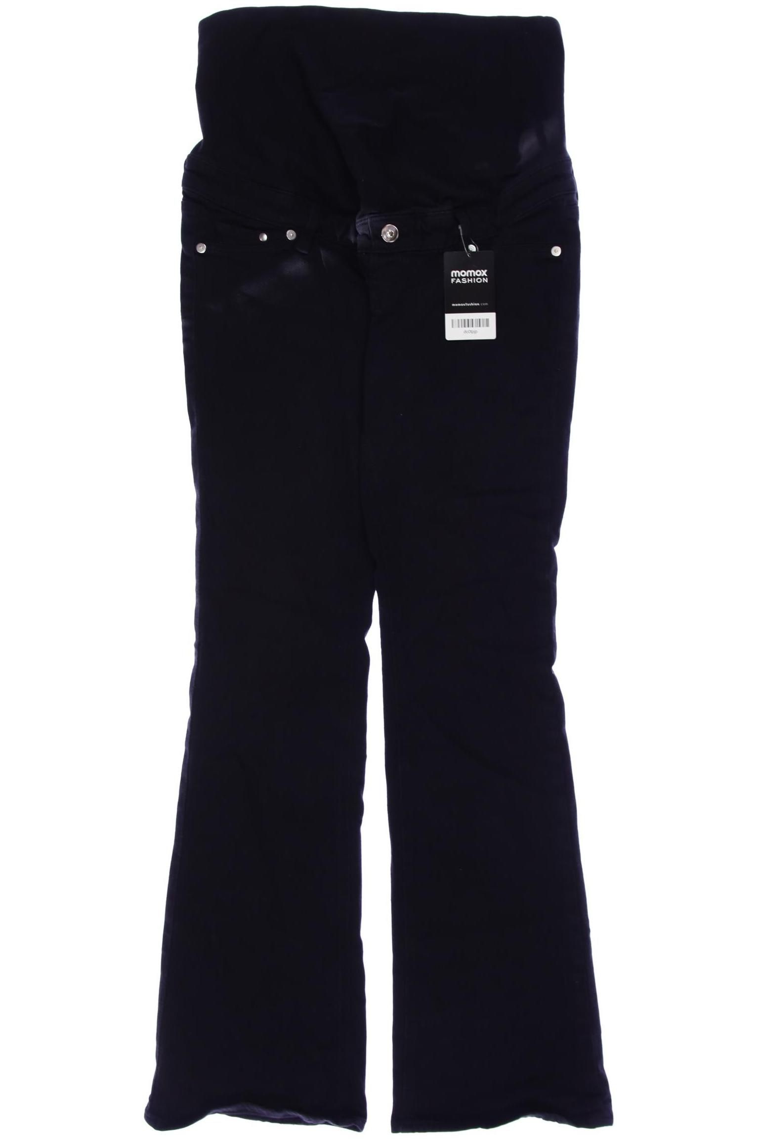 

H&M Mama Damen Jeans, schwarz